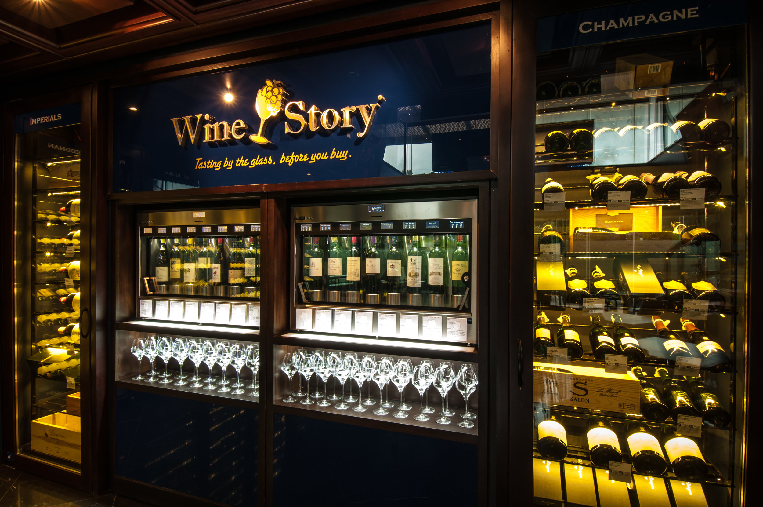 Wine Story Rockwell - Enomatic Machine