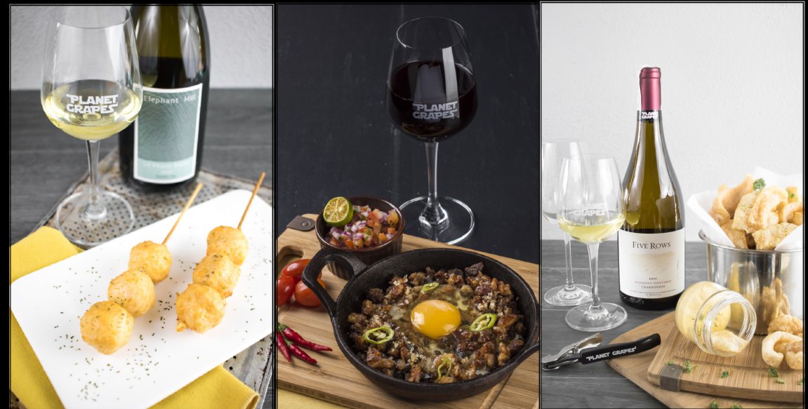 Pairings at Planet Grapes