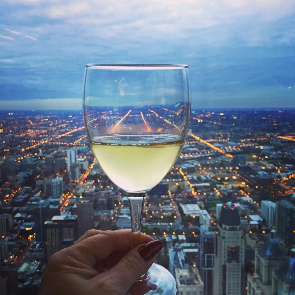 View from the 95th floor of John Hancock Center, Chicago