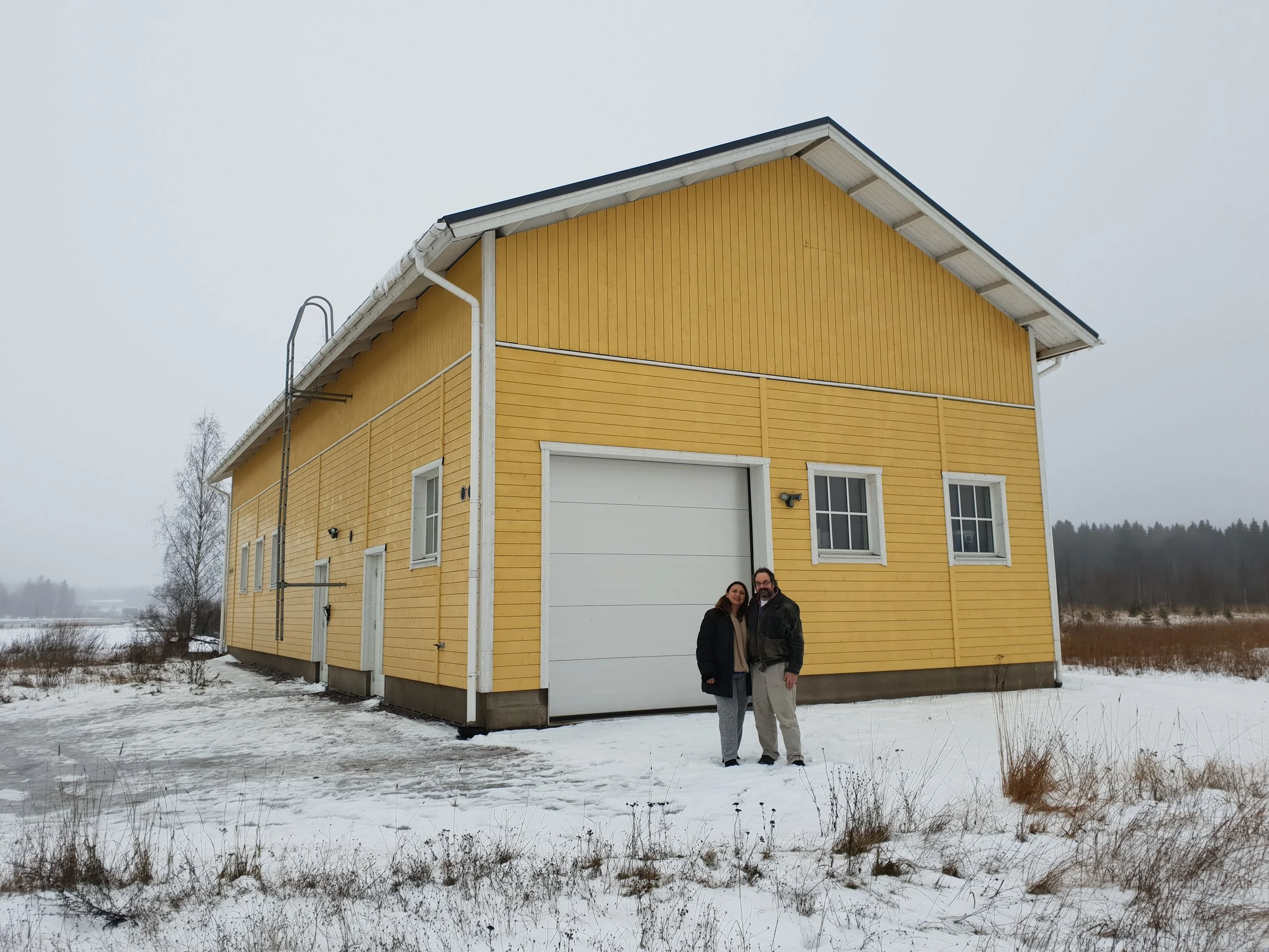 The new home for Ainoa Winery in Hollola, Finland.