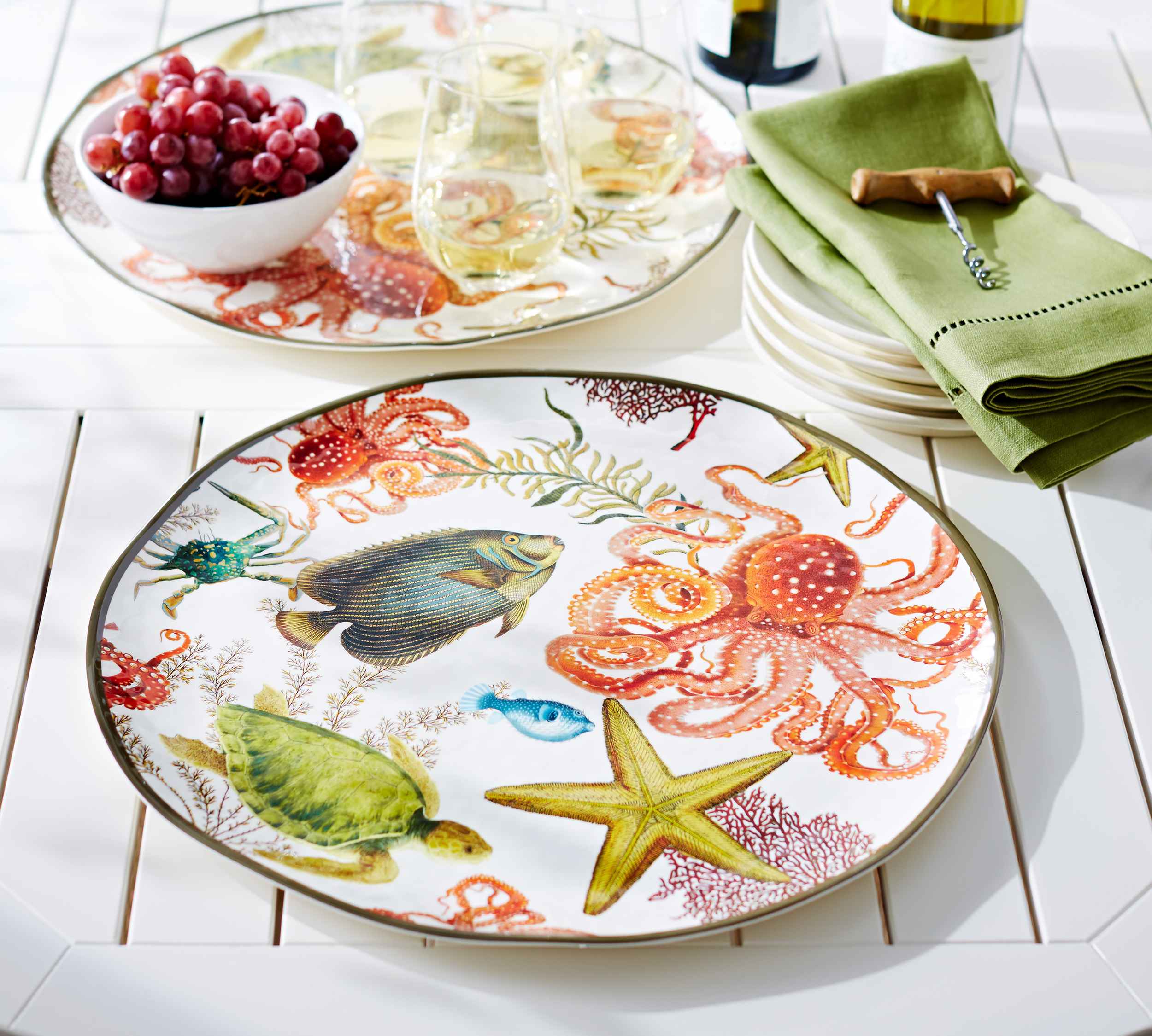 Playa Sea Critter Melamine Platter.jpg