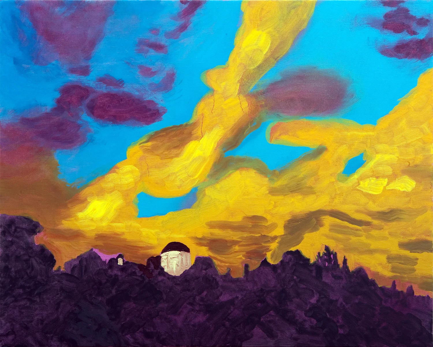Observatory | oil on canvas 24" x 30"