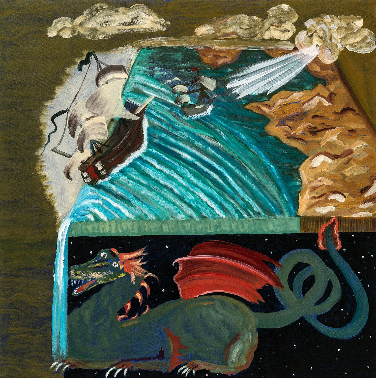 1492 | oil on canvas 30" x 30"