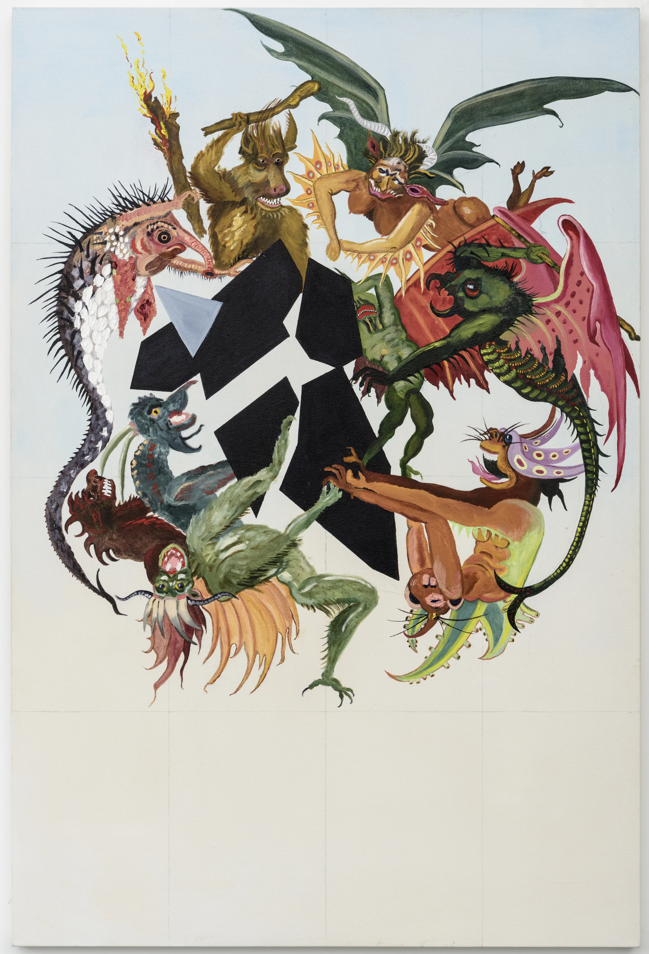 New Medievalism | 60" x 40" oil on canvas