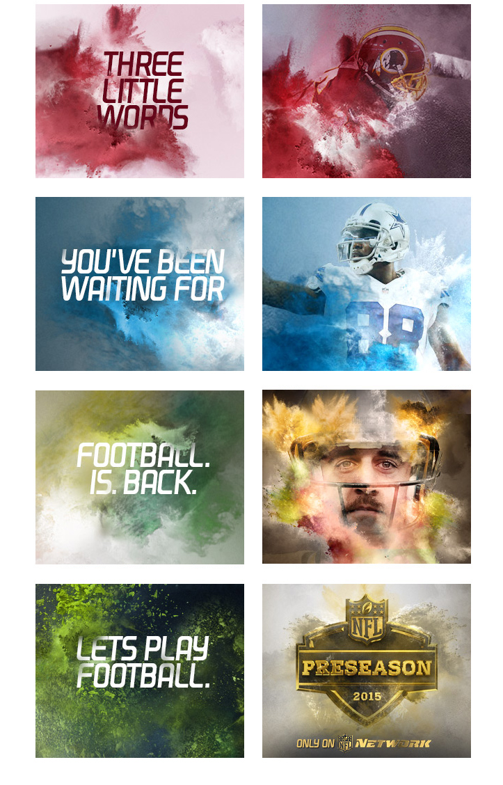NFL - Preseason 2015 - Banner Concept
