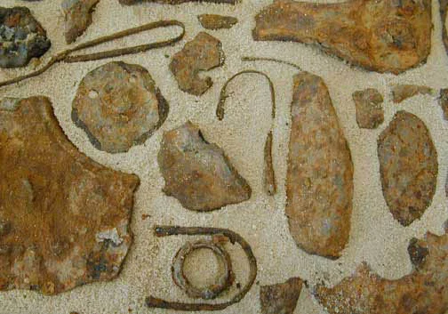 Beach Debris (detail)