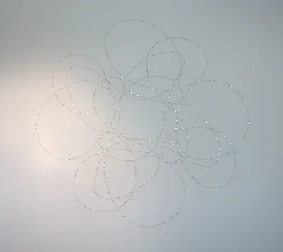 Mica and Pins #1, 2003 (installation view at The Brewery, Los Angeles)