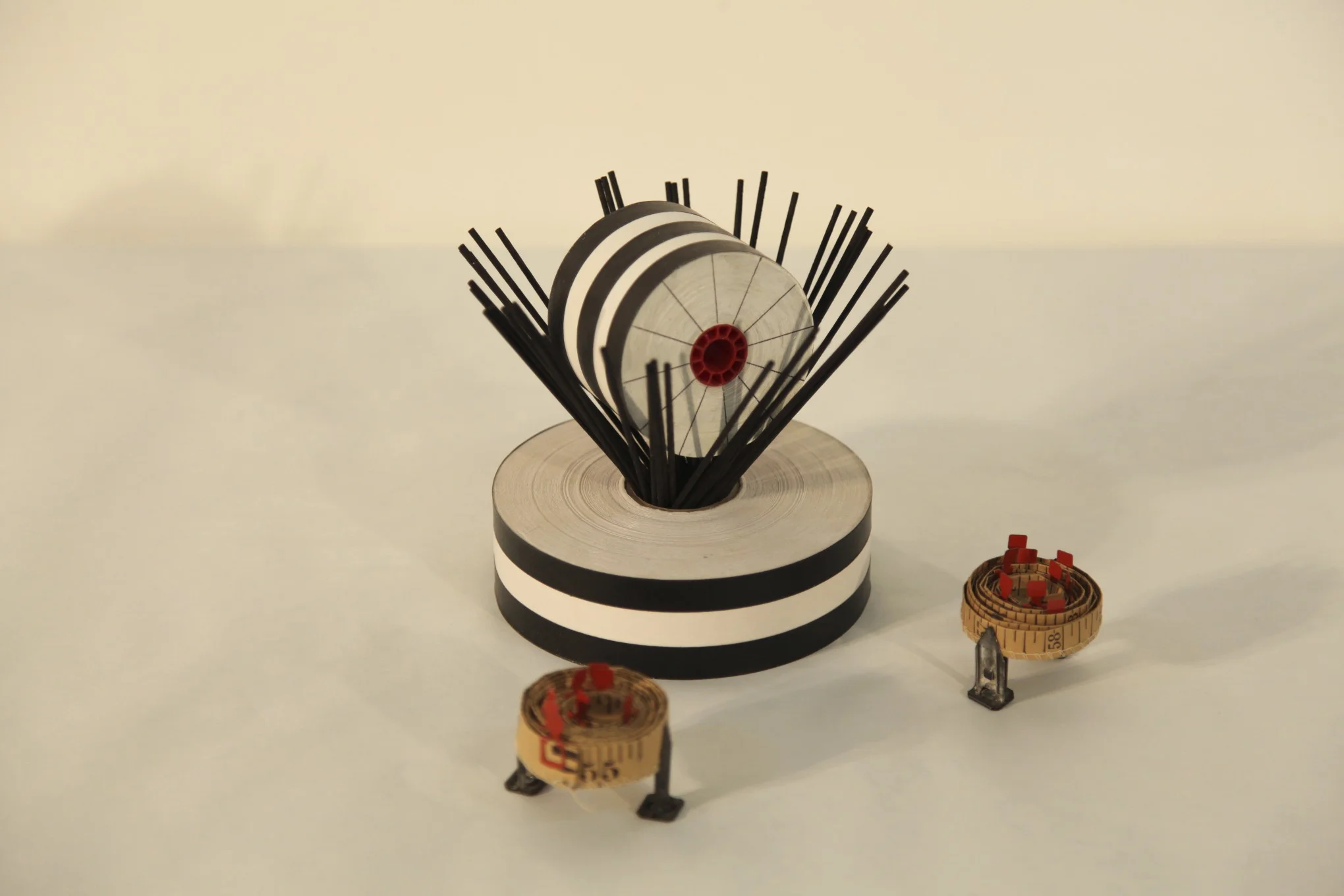 Adding Machine Tape (RH) and Montgomery Ward Promotional Measuring Tapes (UW), 2012