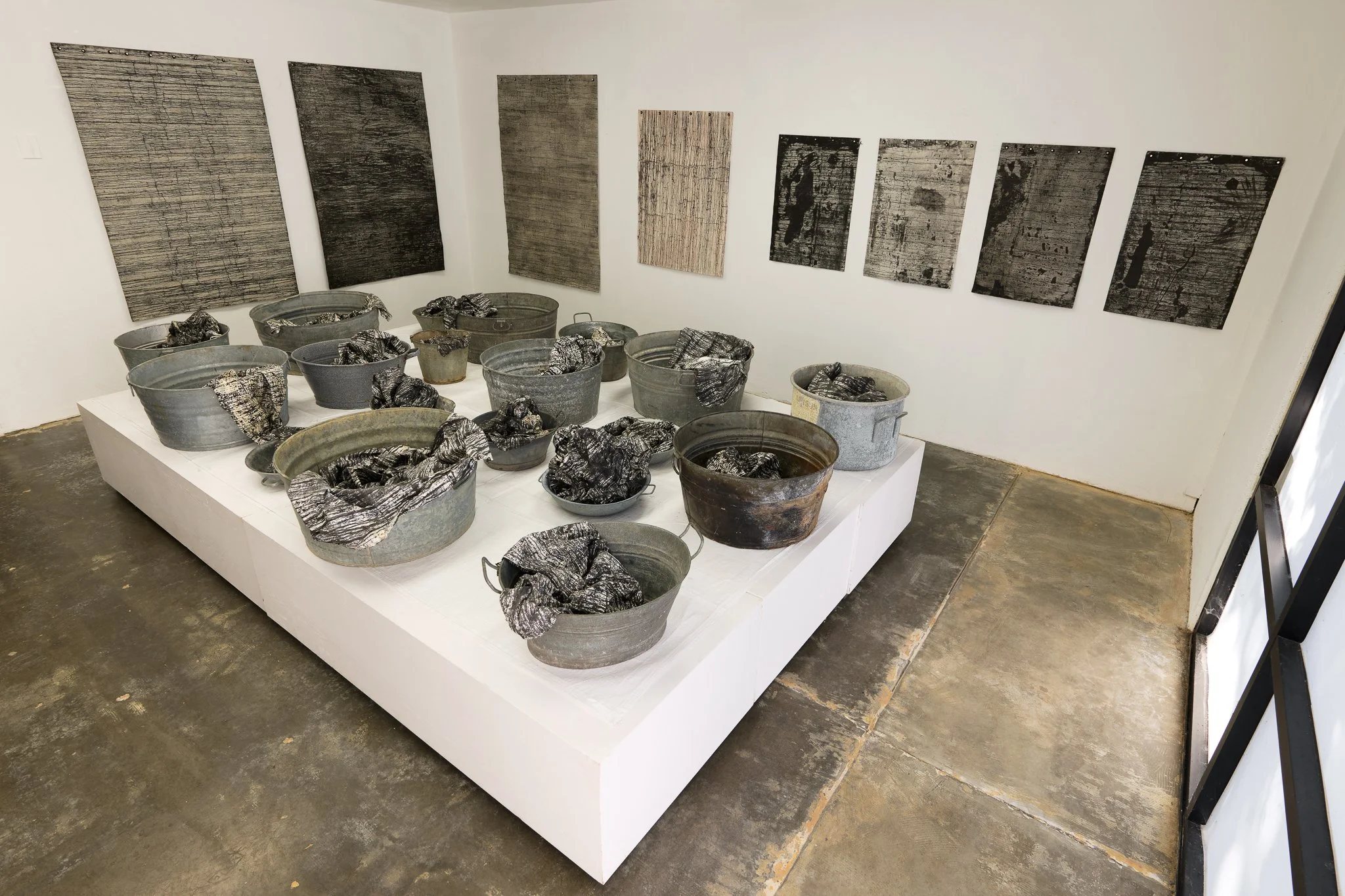  What Remains and Fractured, 2025 S.E.E.P. Gallery installation view 