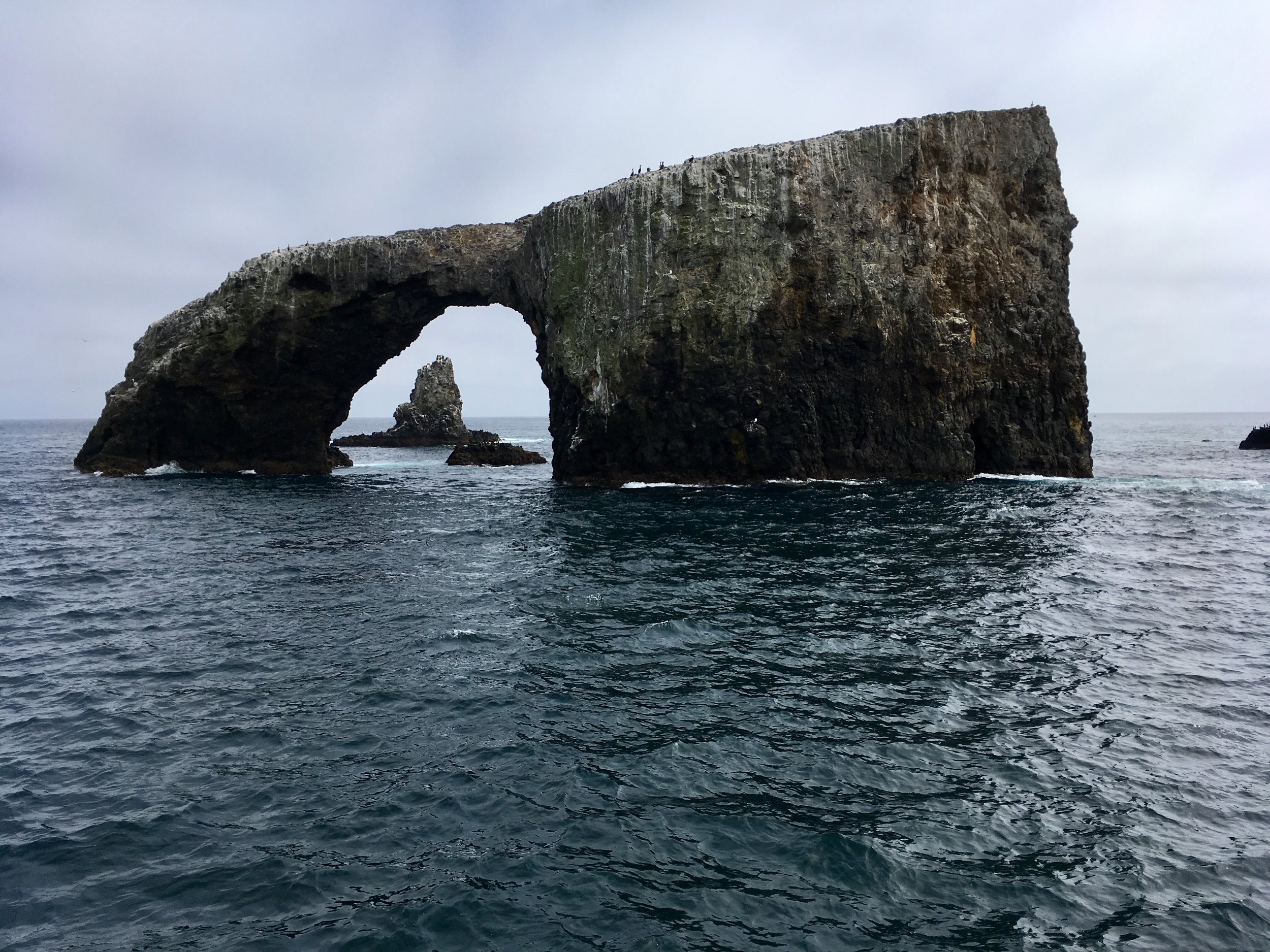 Anacapa Island is one of the most iconic and visited islands. The cheerful melody is played by a string quartet with two french horn which contribute to the foghorn ambience. 