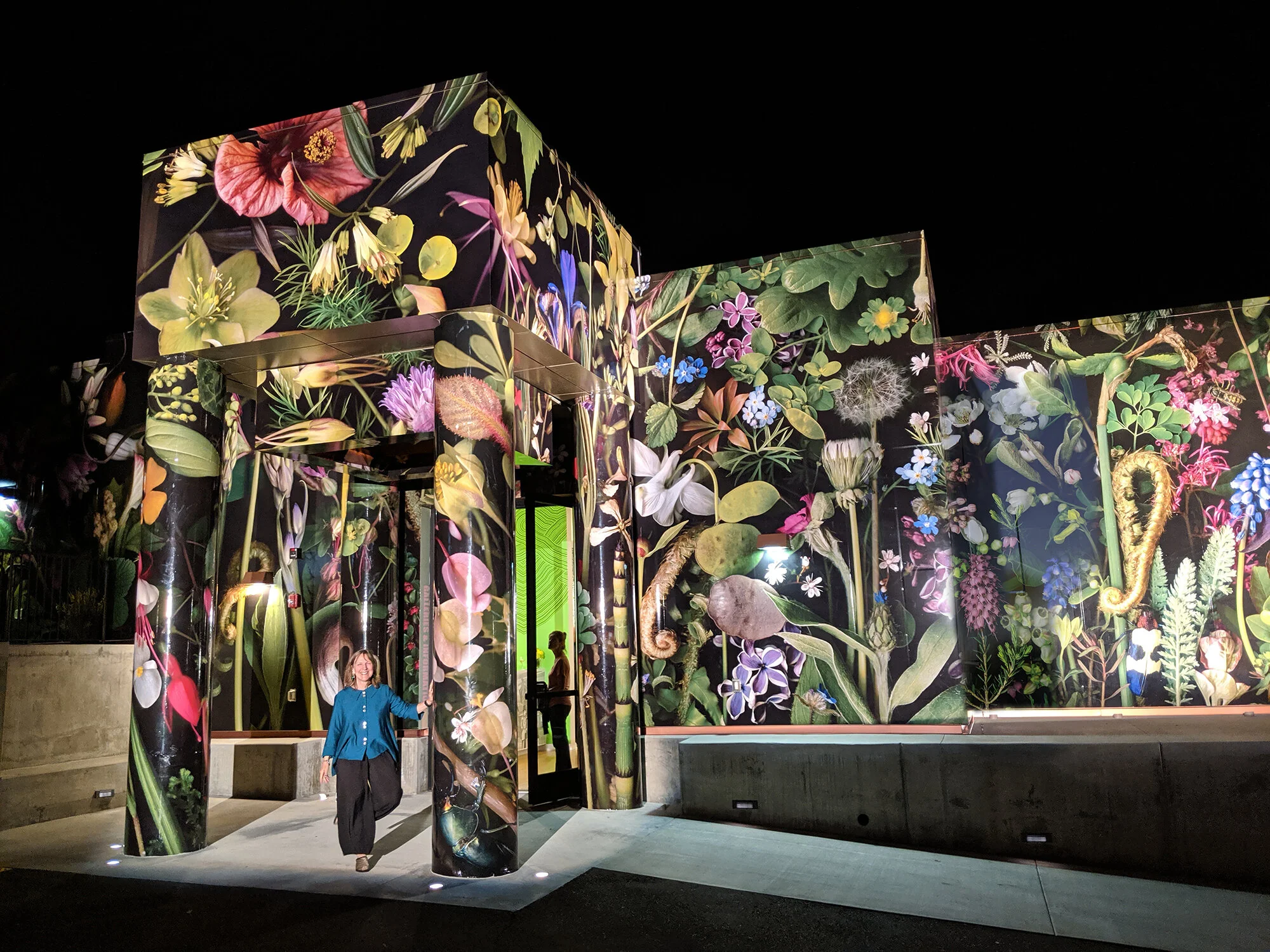 Opening night at Palos Verdes Art Center, September 7, 2019