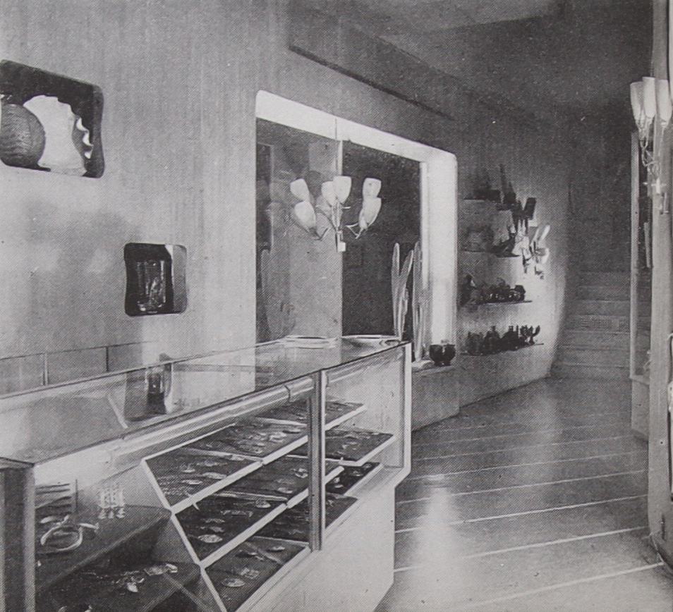 The Finland House gallery shop, 1947.