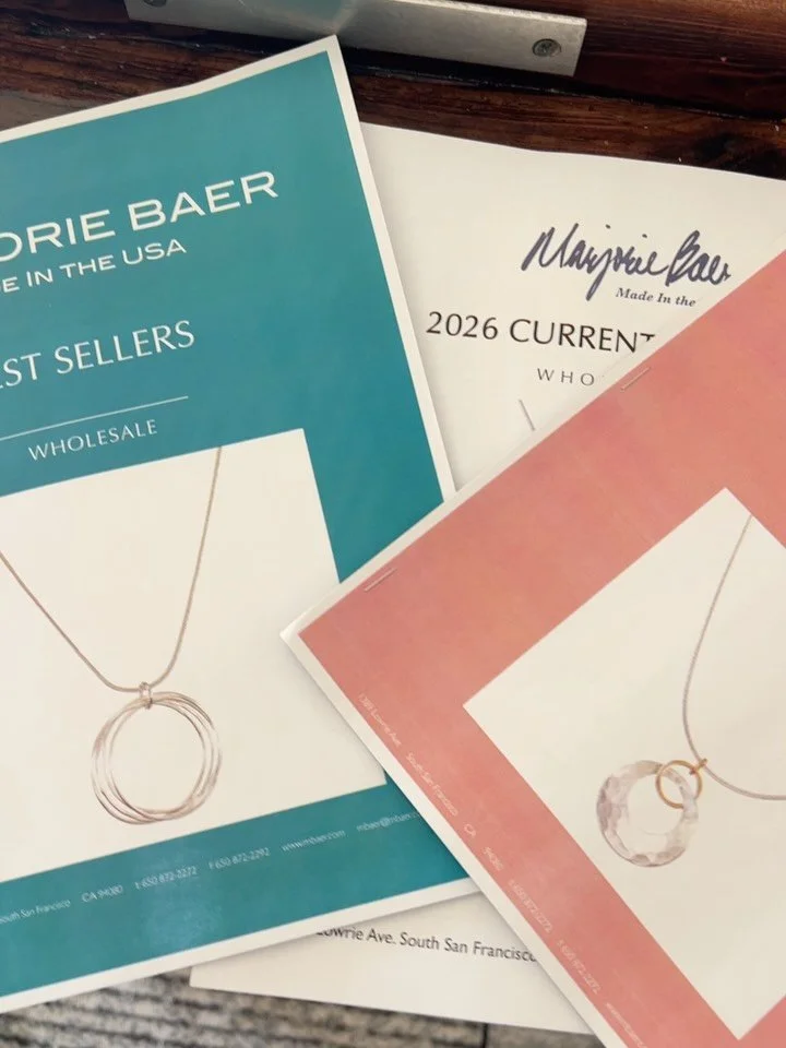 ✨ New to my collection: Marjorie Baer Jewelry ✨
Thoughtfully designed, beautifully made, and full of texture and presence. This is a line that stands out in the case and draws customers in the moment they try it on.

You can view the collection on my