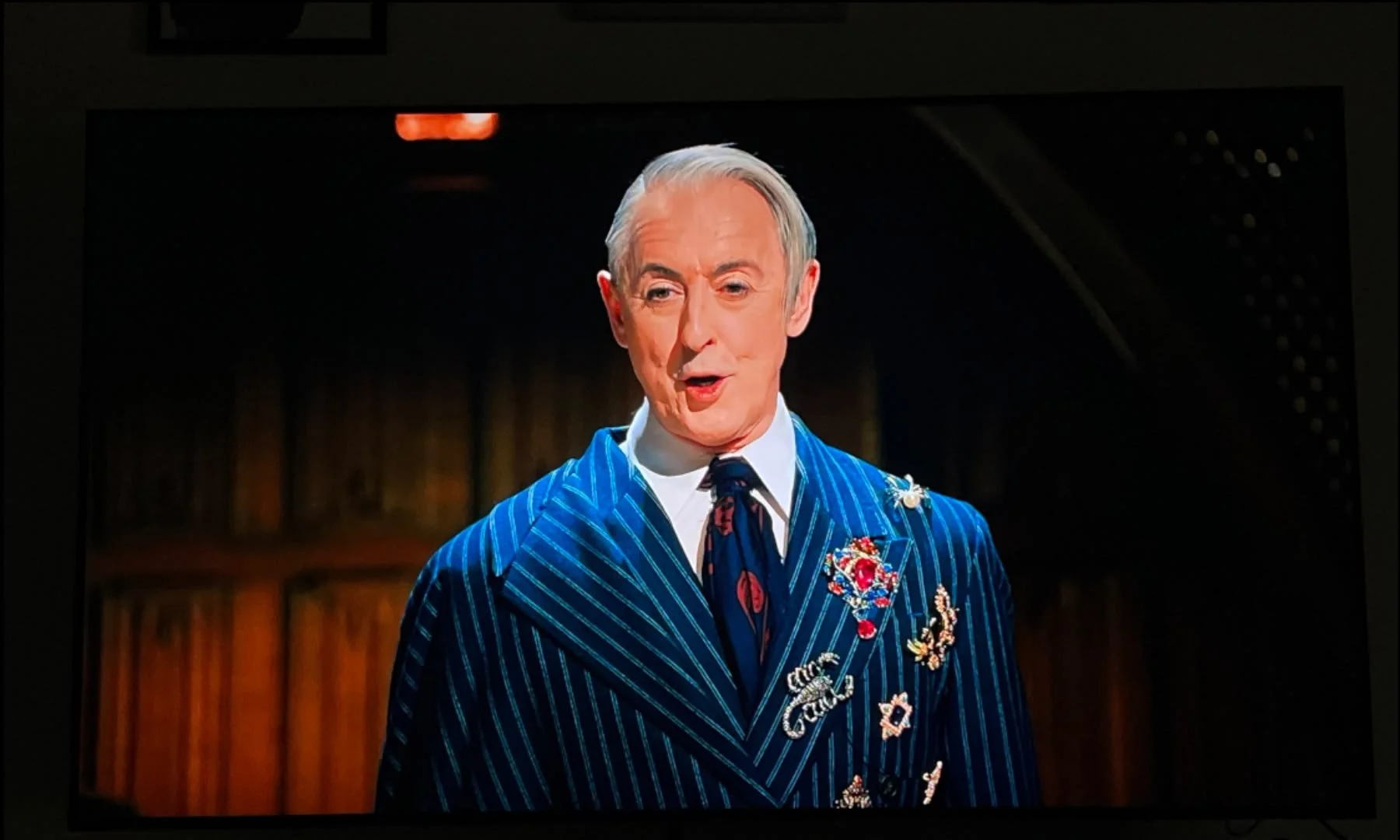 Alan Cumming&rsquo;s broach game is on point. 
#TheTraitors