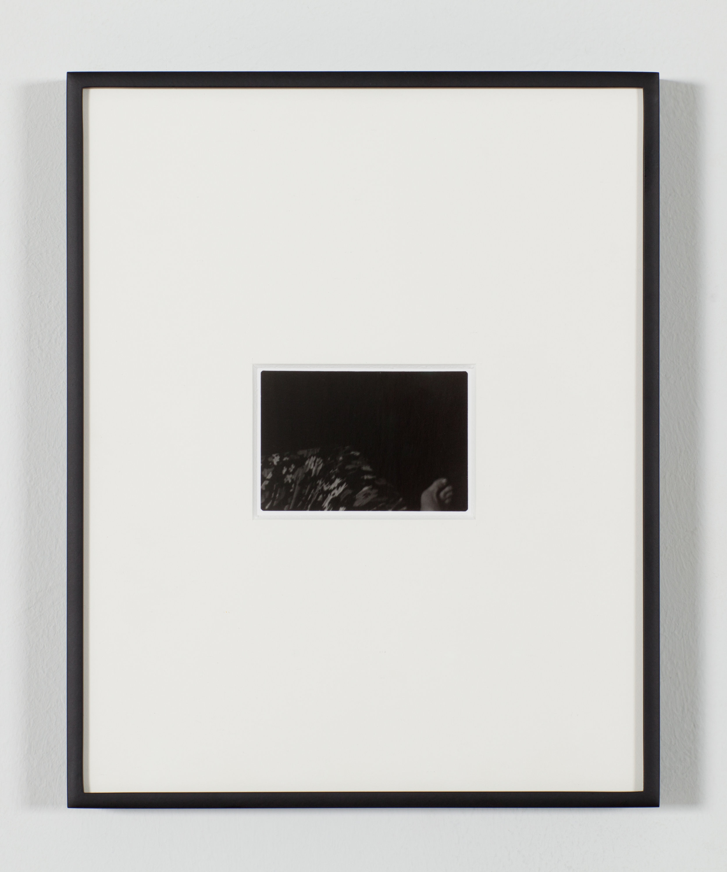  Untitled, 2019 Gelatin Silver Print 2.7x1.8" in 8x10" Aluminum Frame 