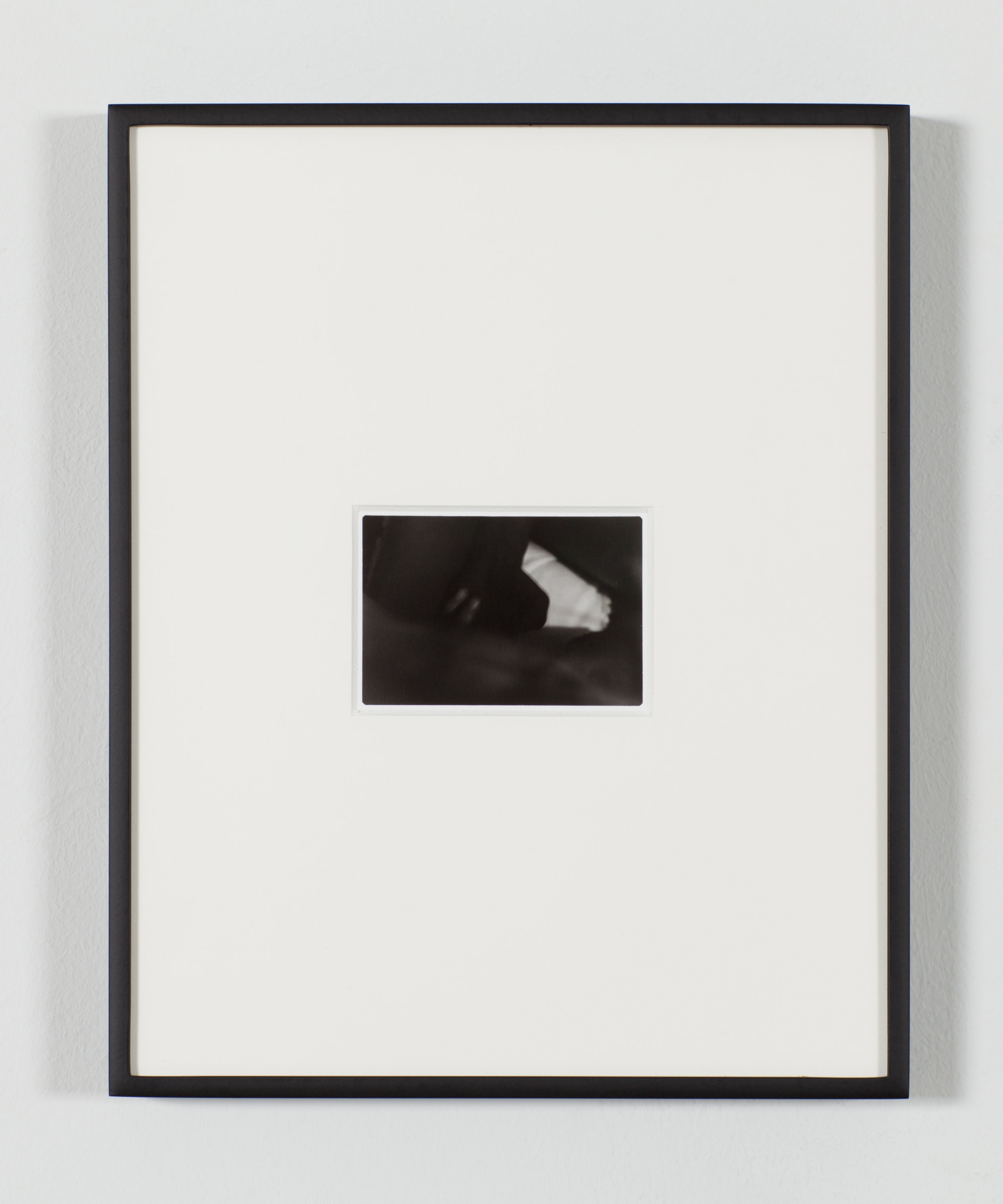  Untitled (Hand), 2019 Gelatin Silver Print 2.7x1.8" in 8x10" Aluminum Frame 