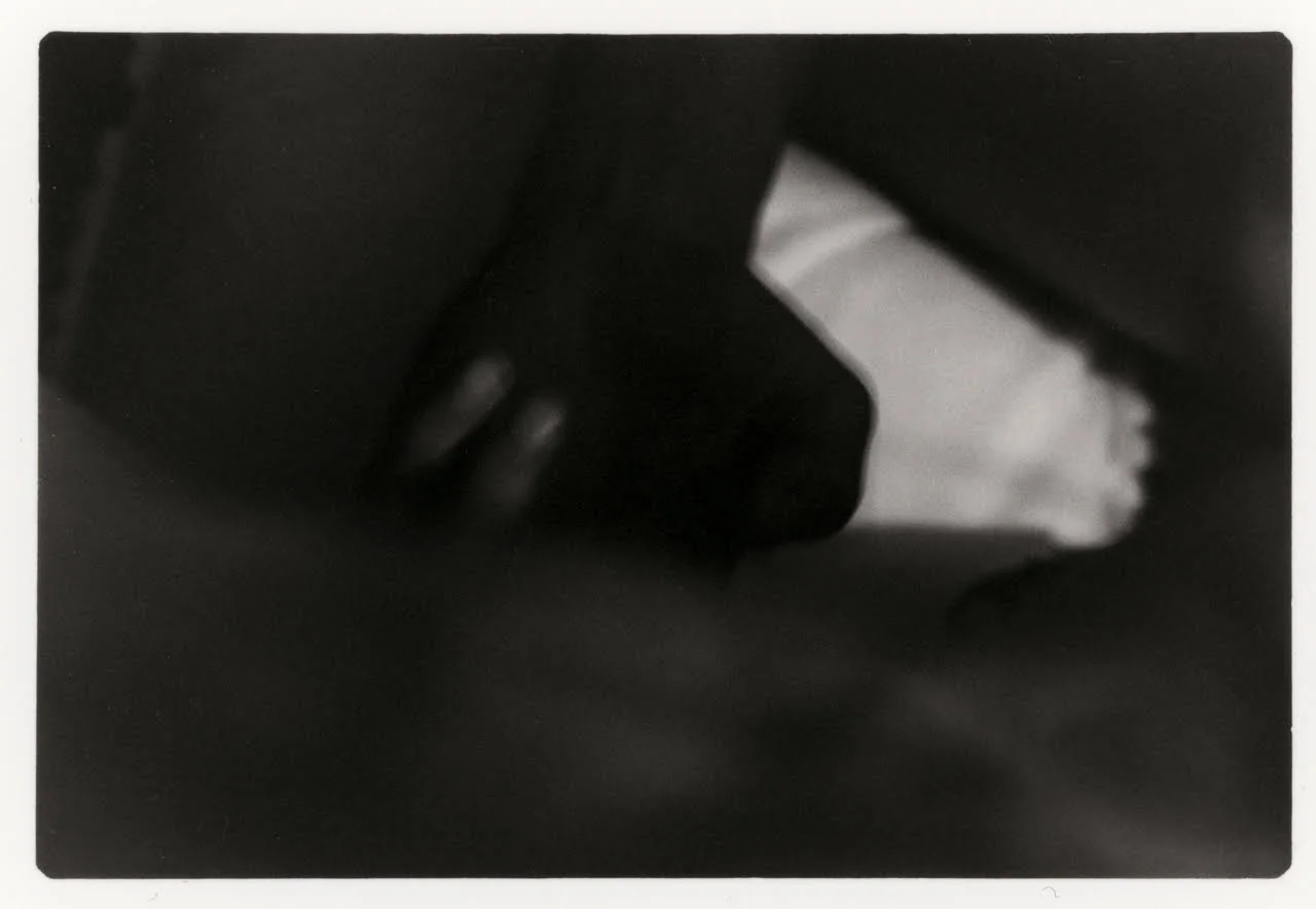 Detail; Untitled (Hand), 2019 Gelatin Silver Print 2.7x1.8" in 8x10" Aluminum Frame
