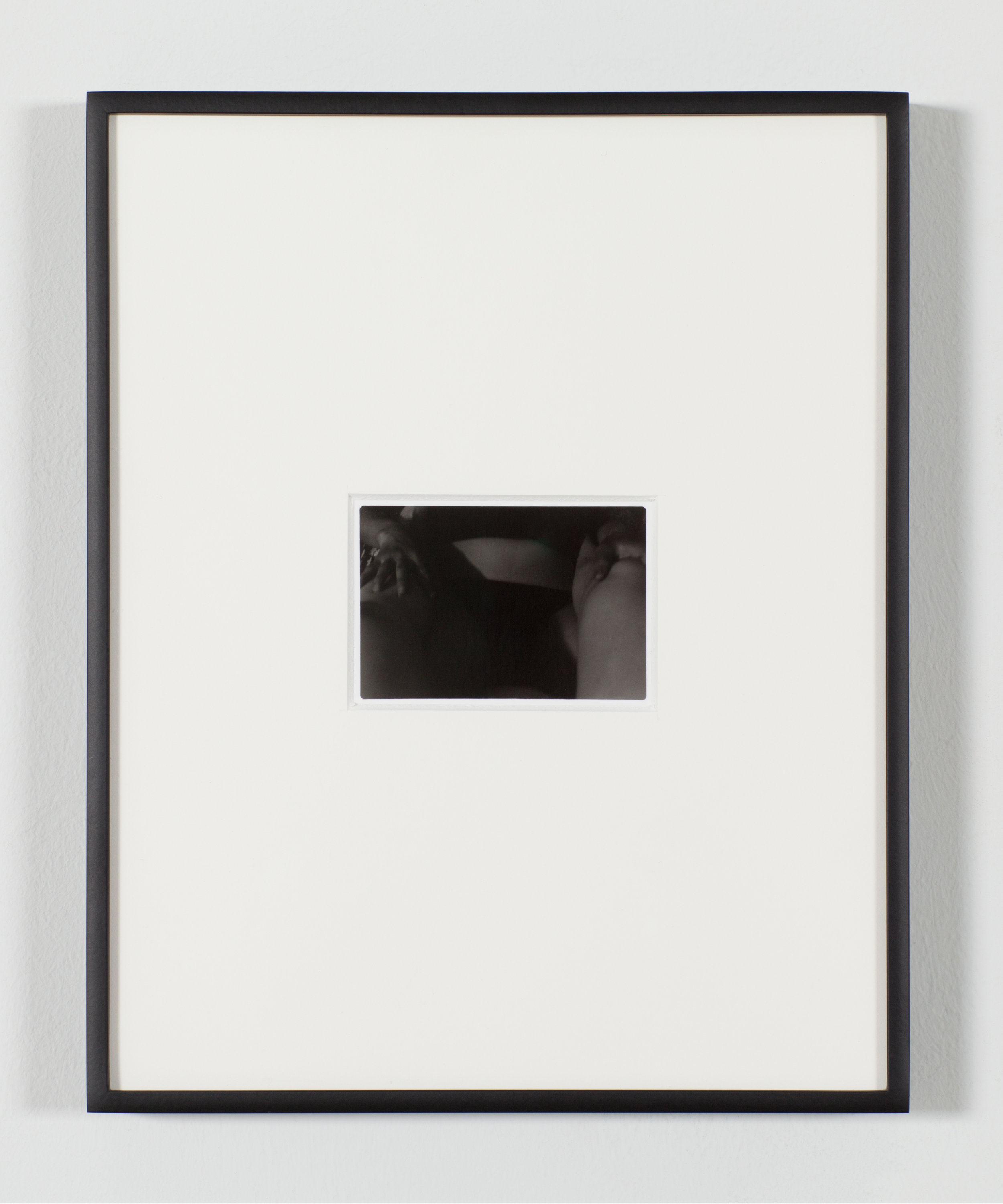  Untitled, 2019 Gelatin Silver Print 2.7x1.8" in 8x10" Aluminum Frame 