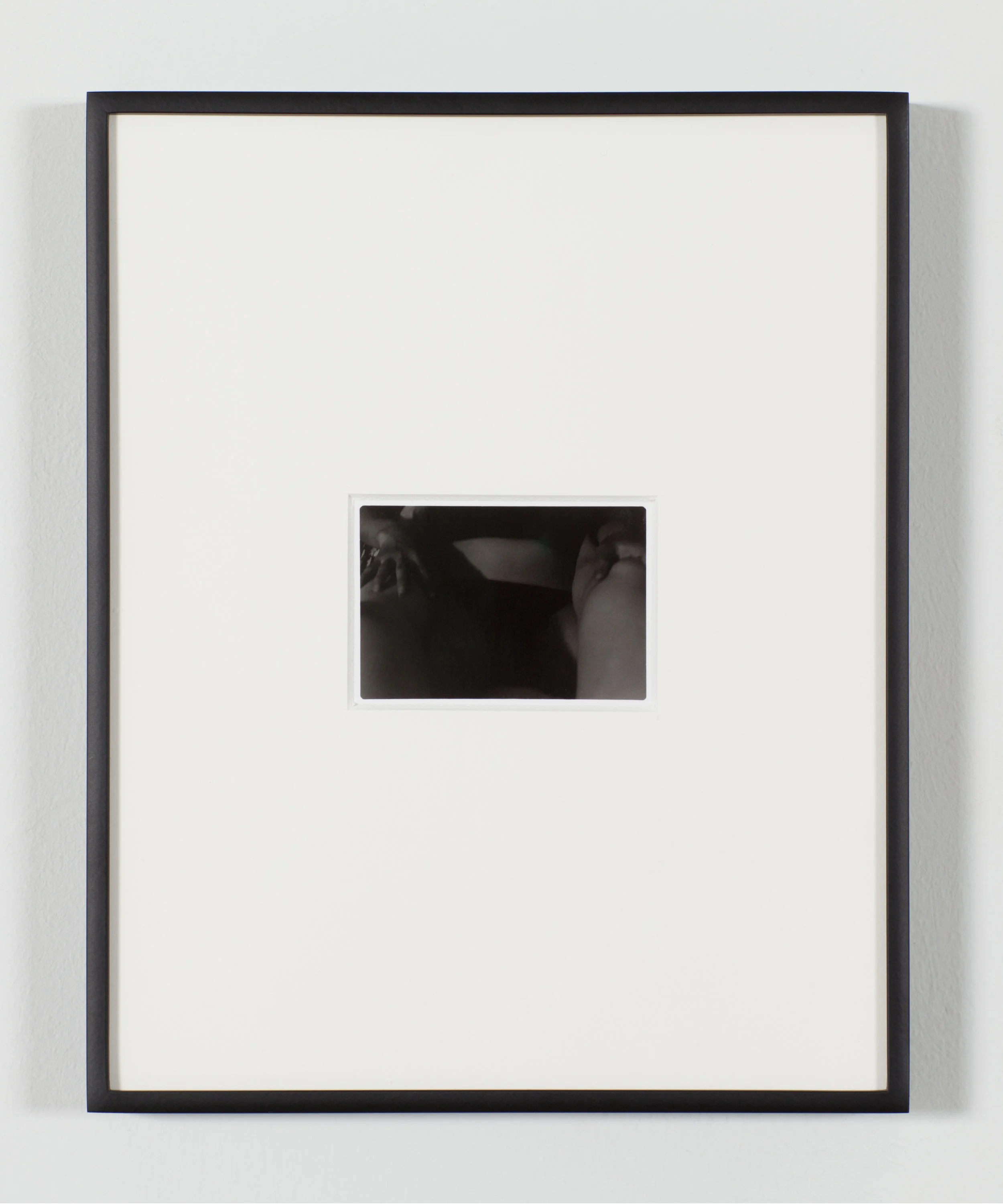 Untitled, 2019 Gelatin Silver Print 2.7x1.8" in 8x10" Aluminum Frame