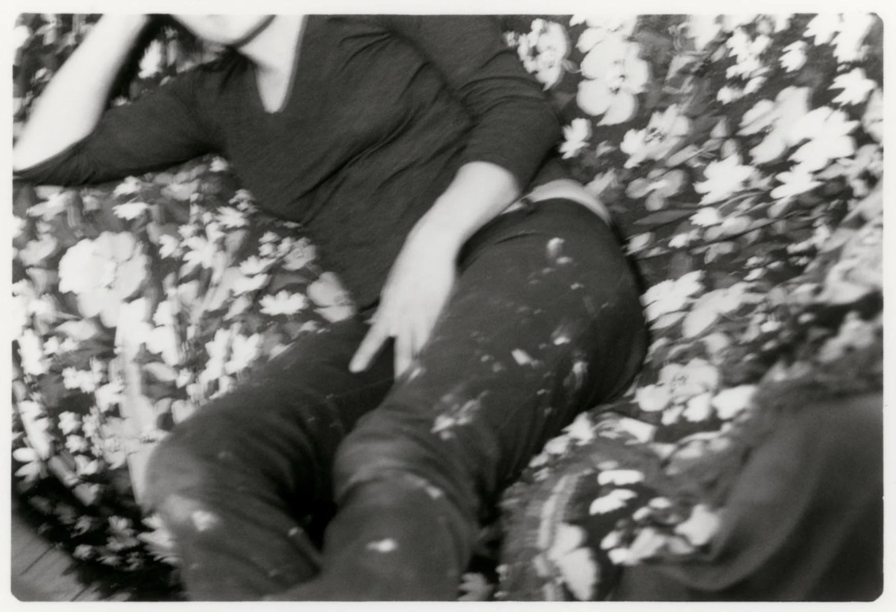 Detail; Untitled, 2019 Gelatin Silver Print 2.7x1.8" in 8x10" Aluminum Frame