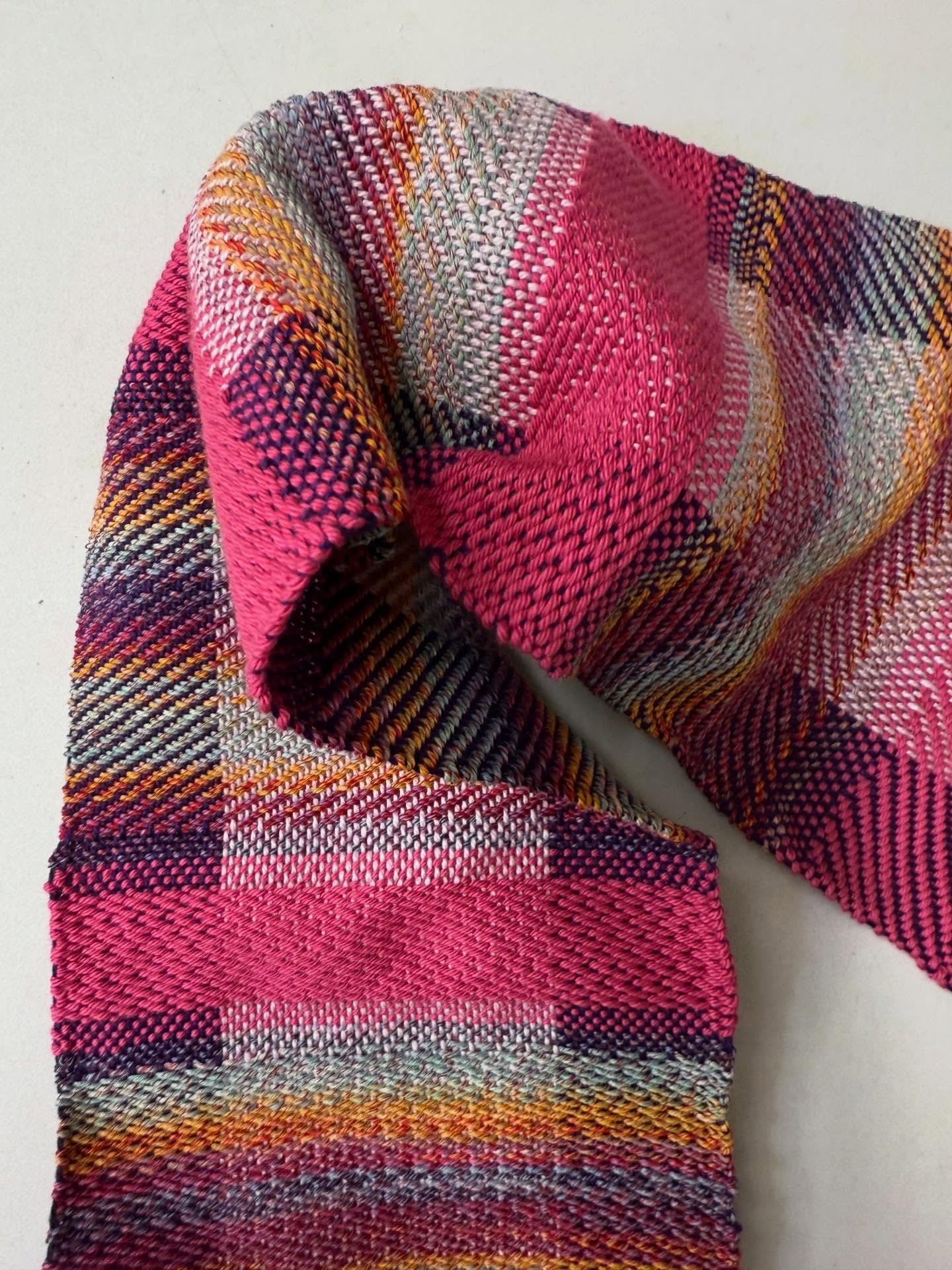 A selection of weavings  made by last weekend&rsquo;s Learn to Weave students at #artsgaragela. Lots of exploration, conversations and hot beverages. #learntoweave #camerontaylorbrown