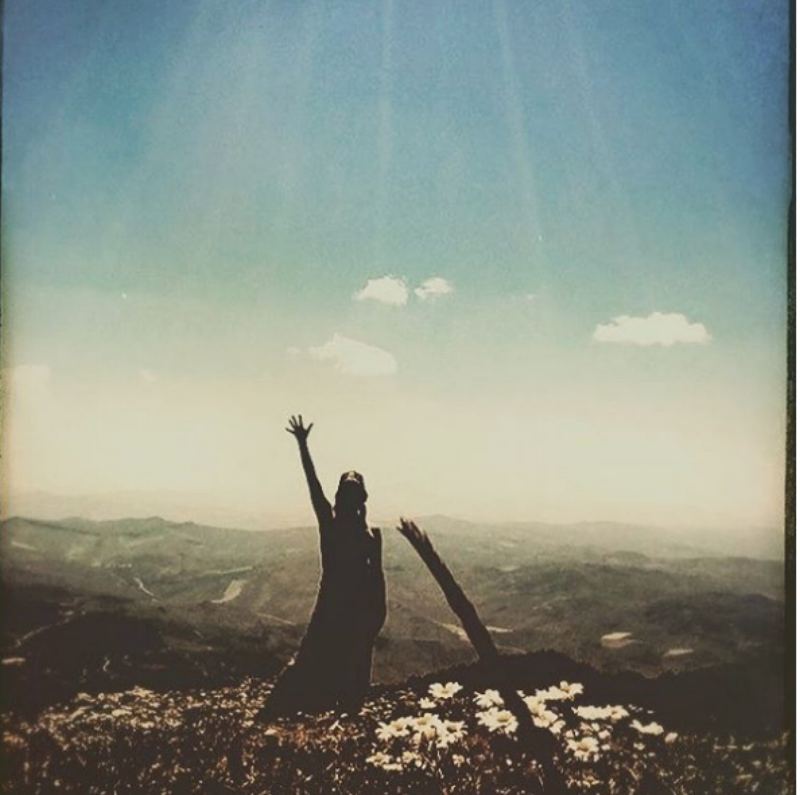 me, on top of the Madonna dell'Alto in the Madonie Mountains, Sicilia, IT.