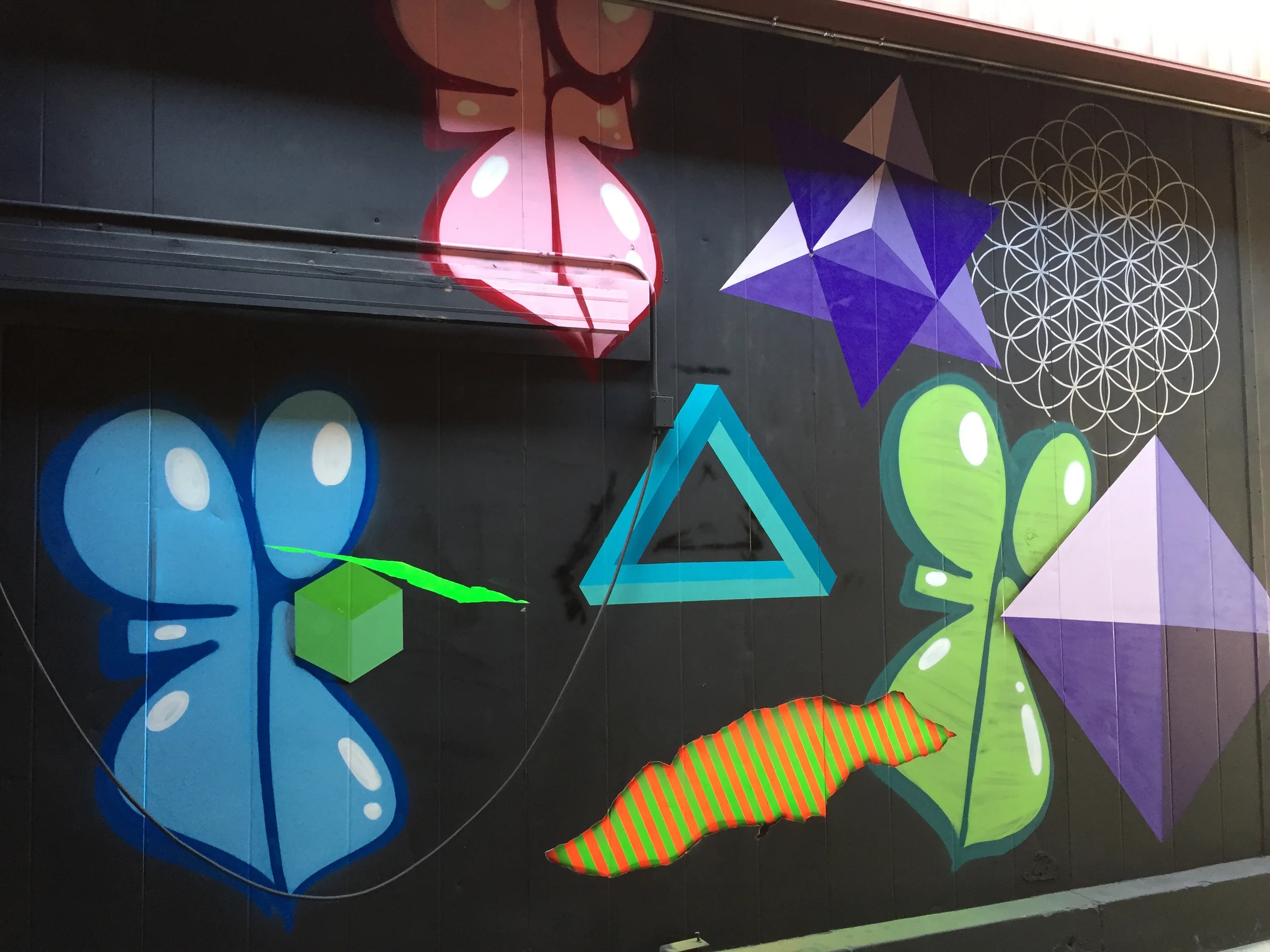 "Fi" Throwies with geometry