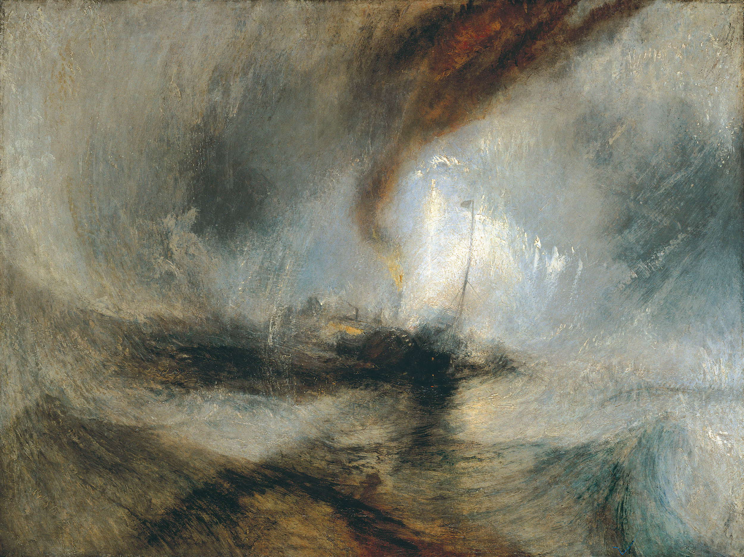 Snow Storm by JMW Turner