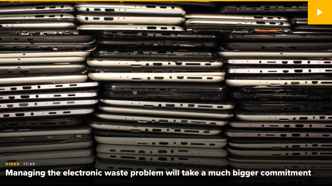 Tech companies aren’t doing enough to keep their devices out of landfills, and neither are we