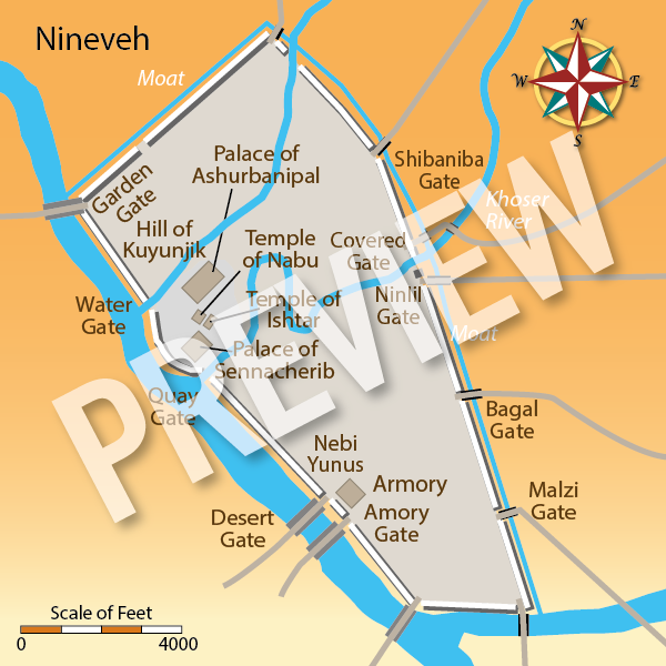 Ninevah Bible Cities