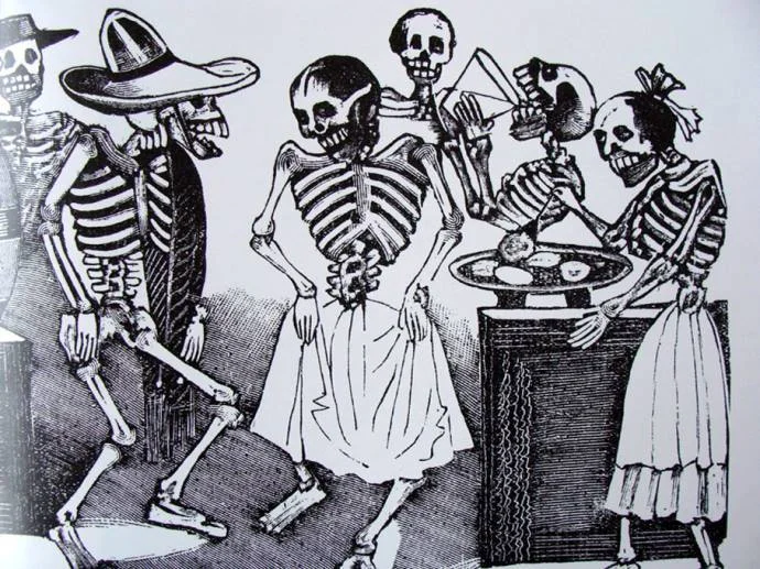 Cuban Salsa Party on the Día de los Muertos.