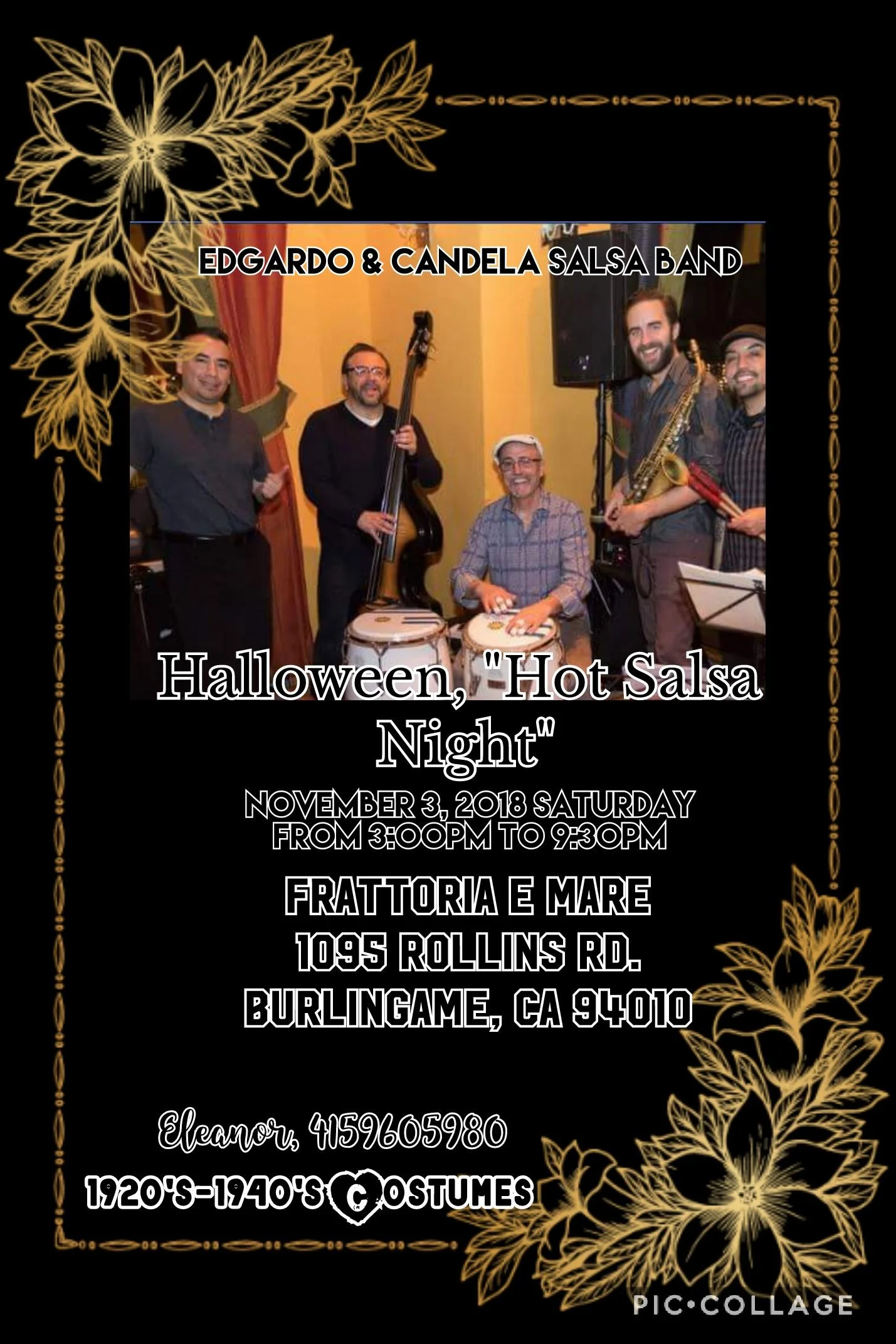Halloween Salsa Party in Burlingame