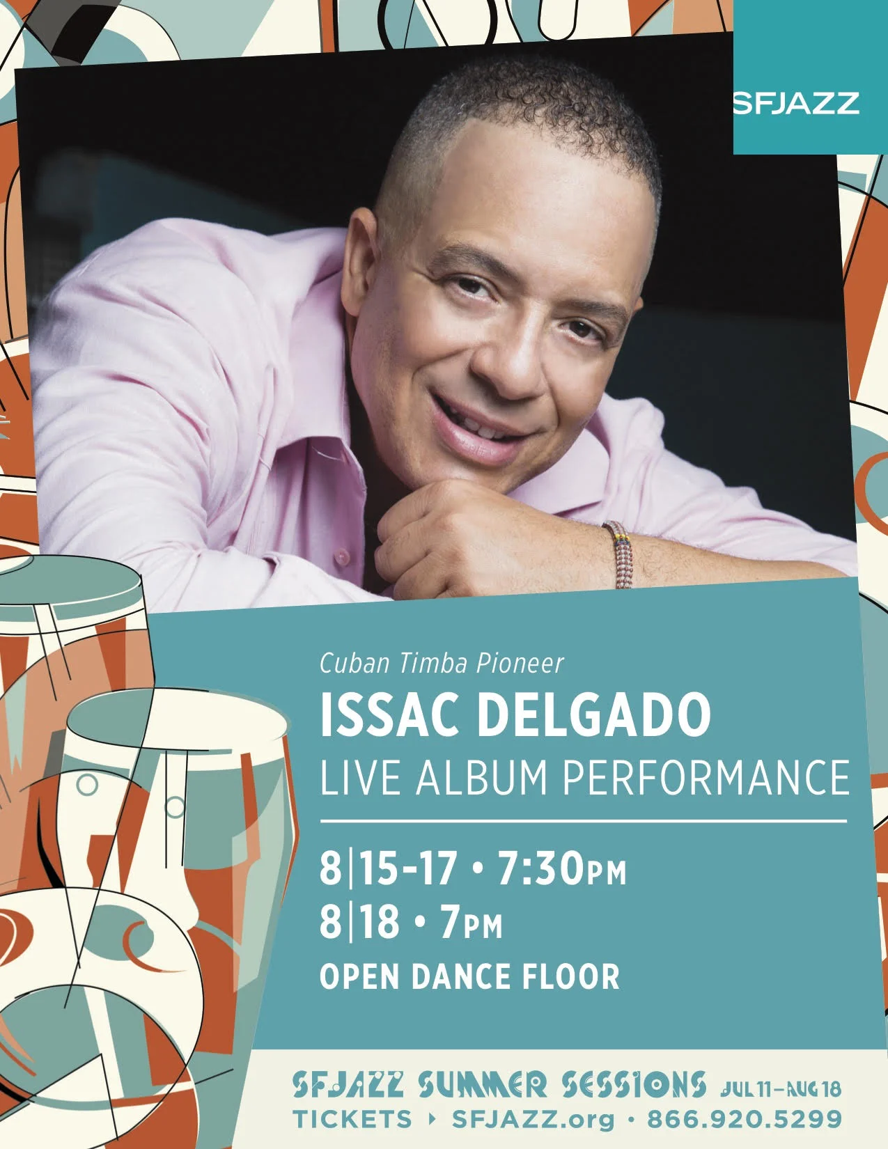 Issac Delgado at SFJAZZ