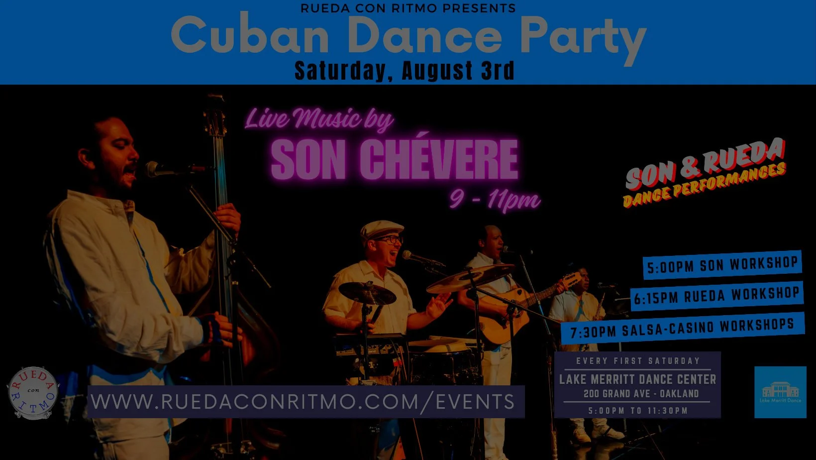 Monthly Party with Son Chévere, Dance Performances, &amp; Workshops