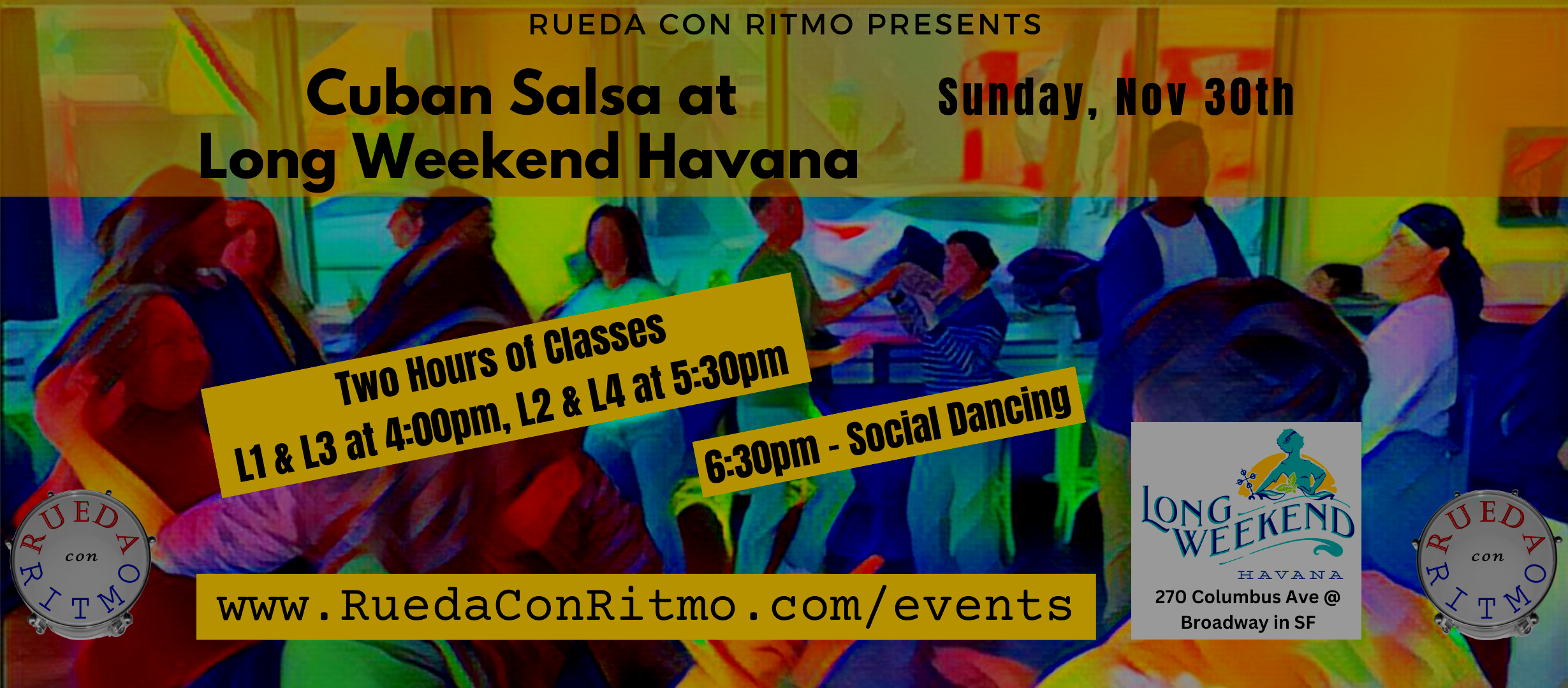 Sunday Salsa at The Long Weekend Havana