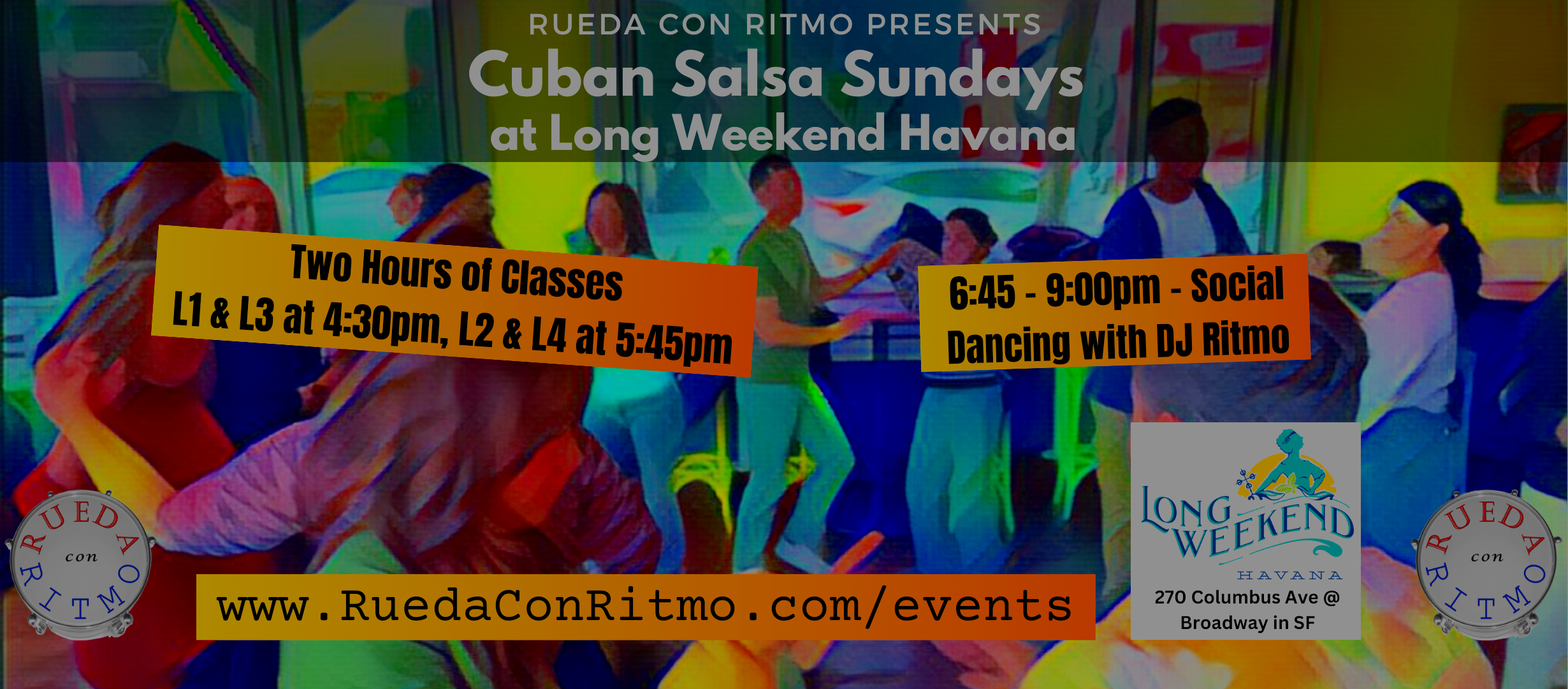 Sunday Salsa at Long Weekend Havana