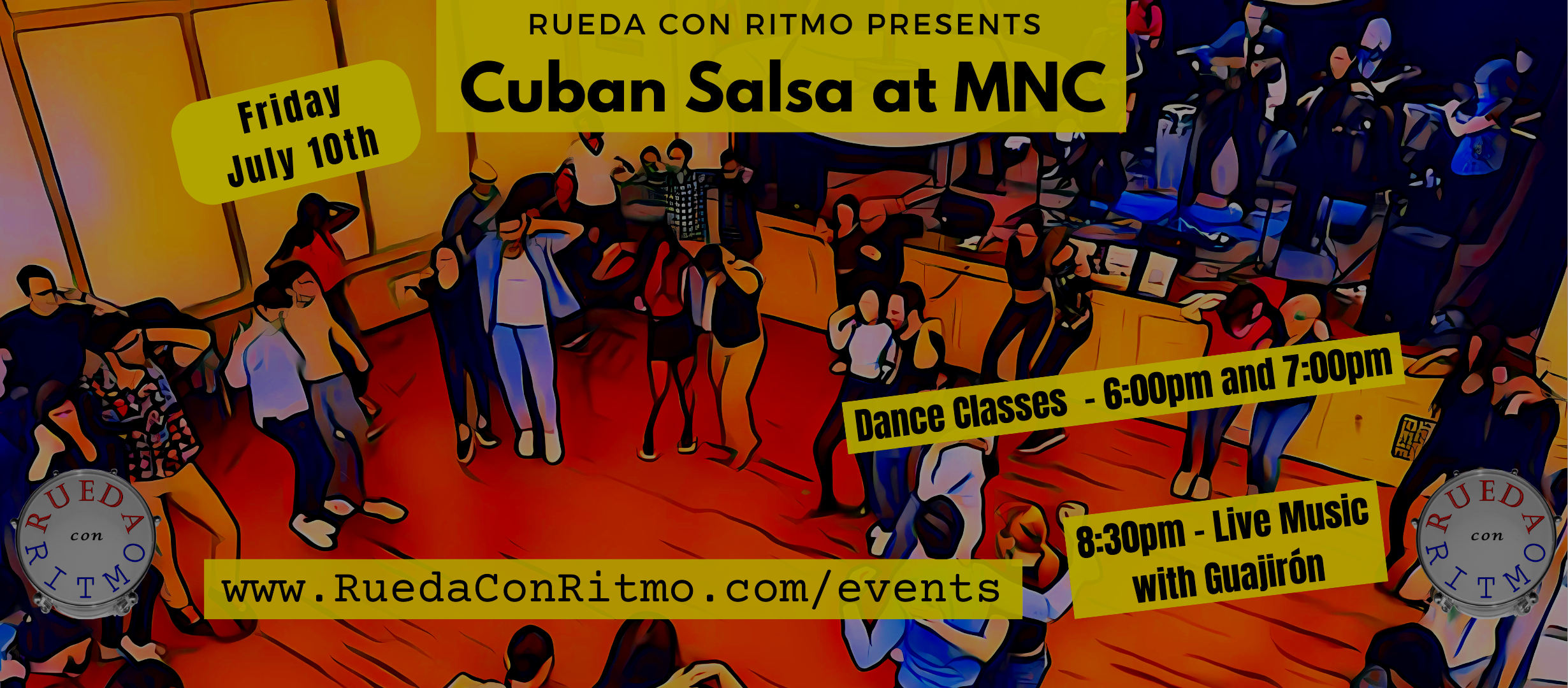 Live Music with Guajirón after Salsa Classes