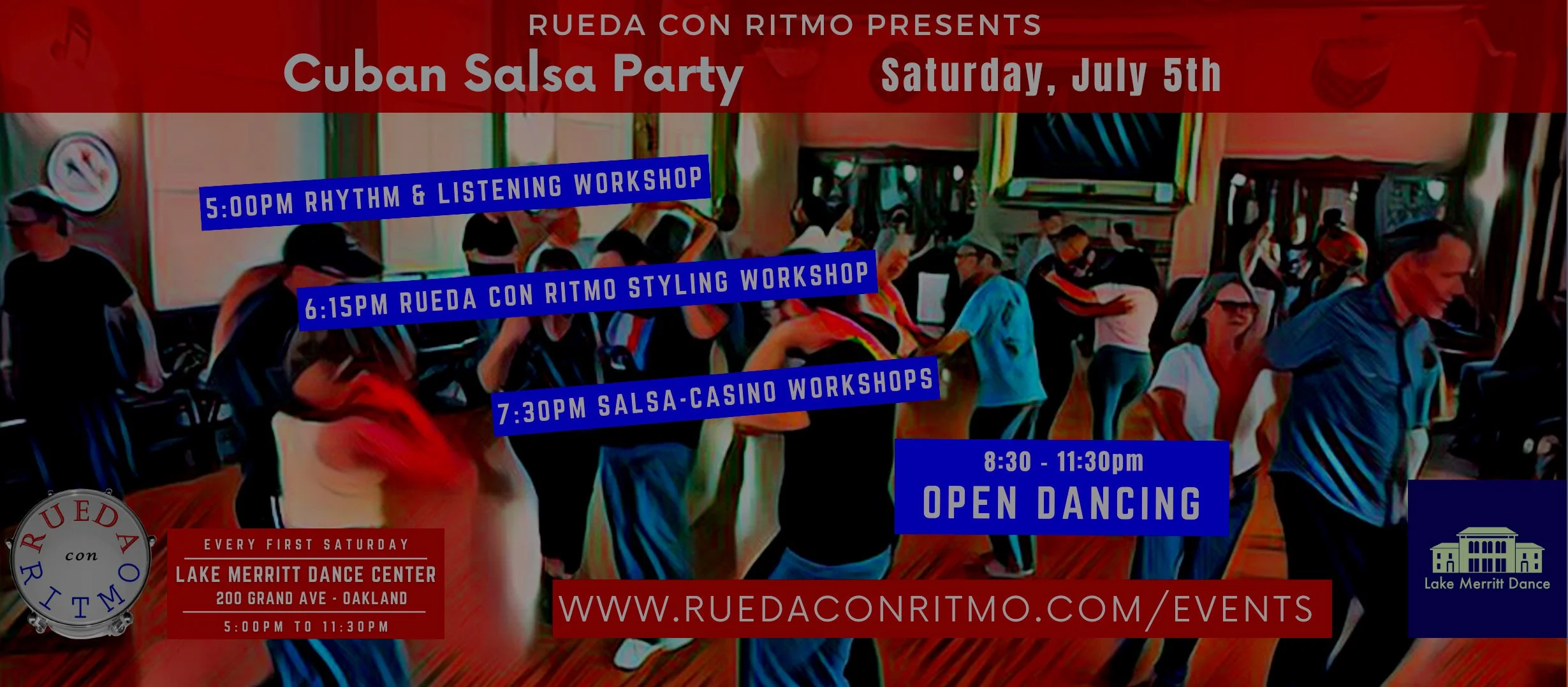 Monthly Dance Party & Special Workshops