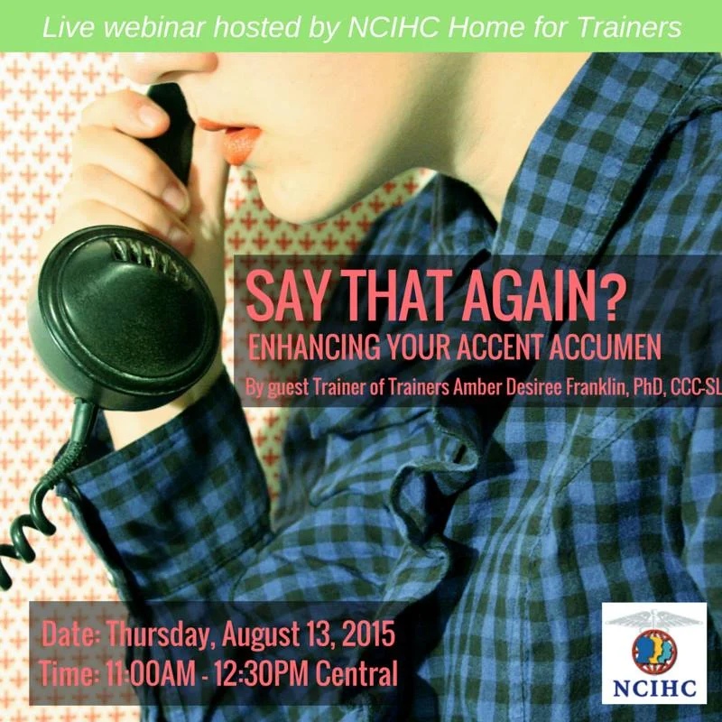 Social media graphic - NCIHC