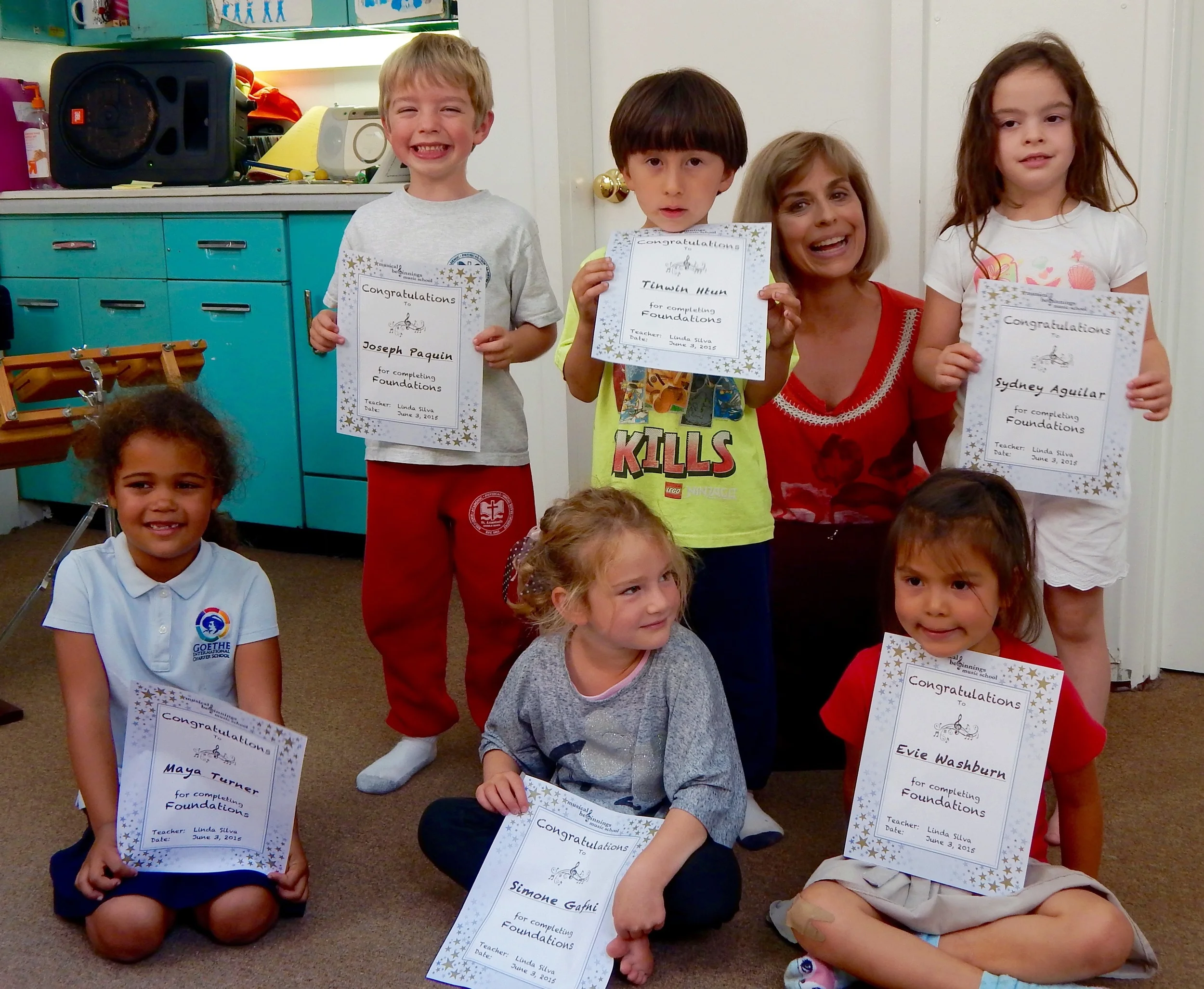 Foundations Class Graduates