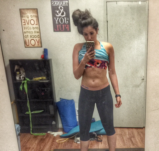Progress picture. Took this after 4 meals about 2 gallons of water. 