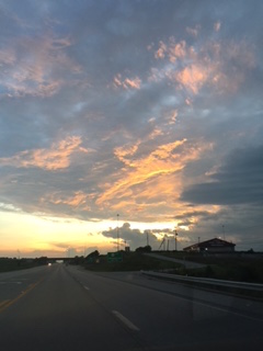 The sky on my way home one day this week. God is so good!