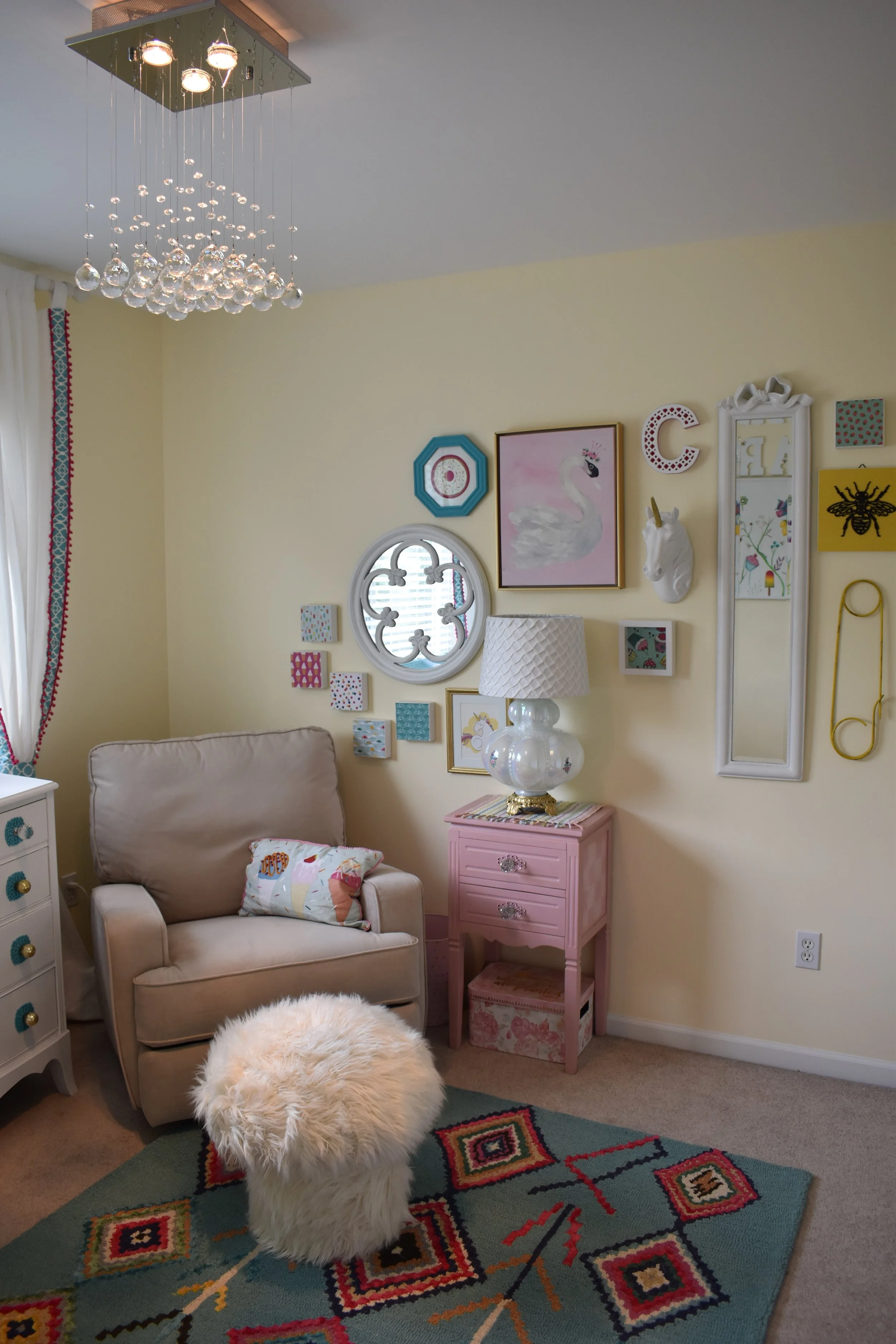 Your sneak peak of the nursery Gallery Wall. More to come next week! 