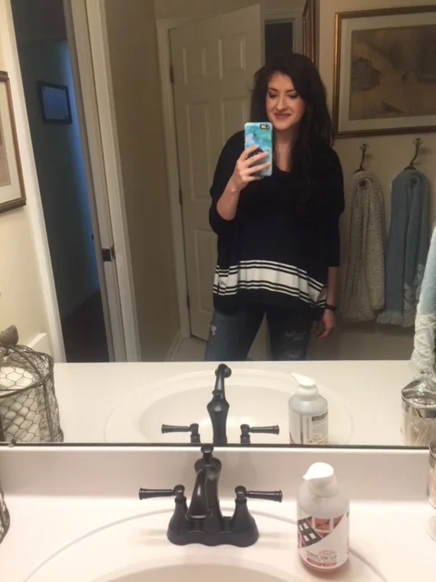 Last selfie as a preggo! 