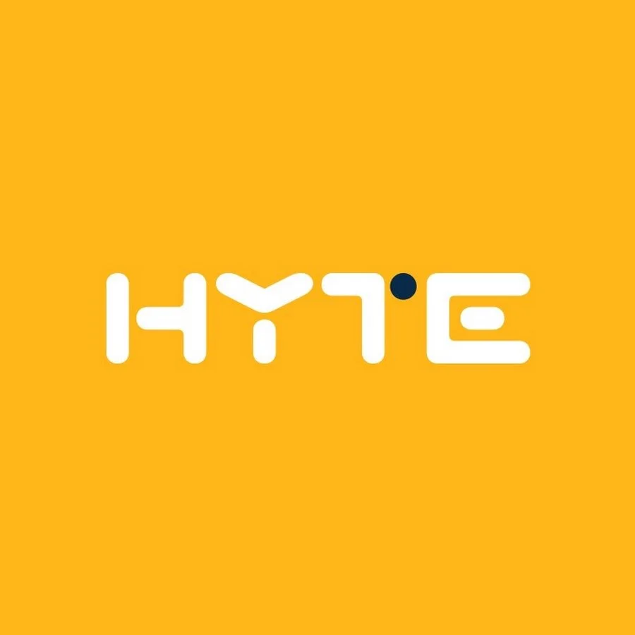 HTC logo with white stylized letters on an orange background.