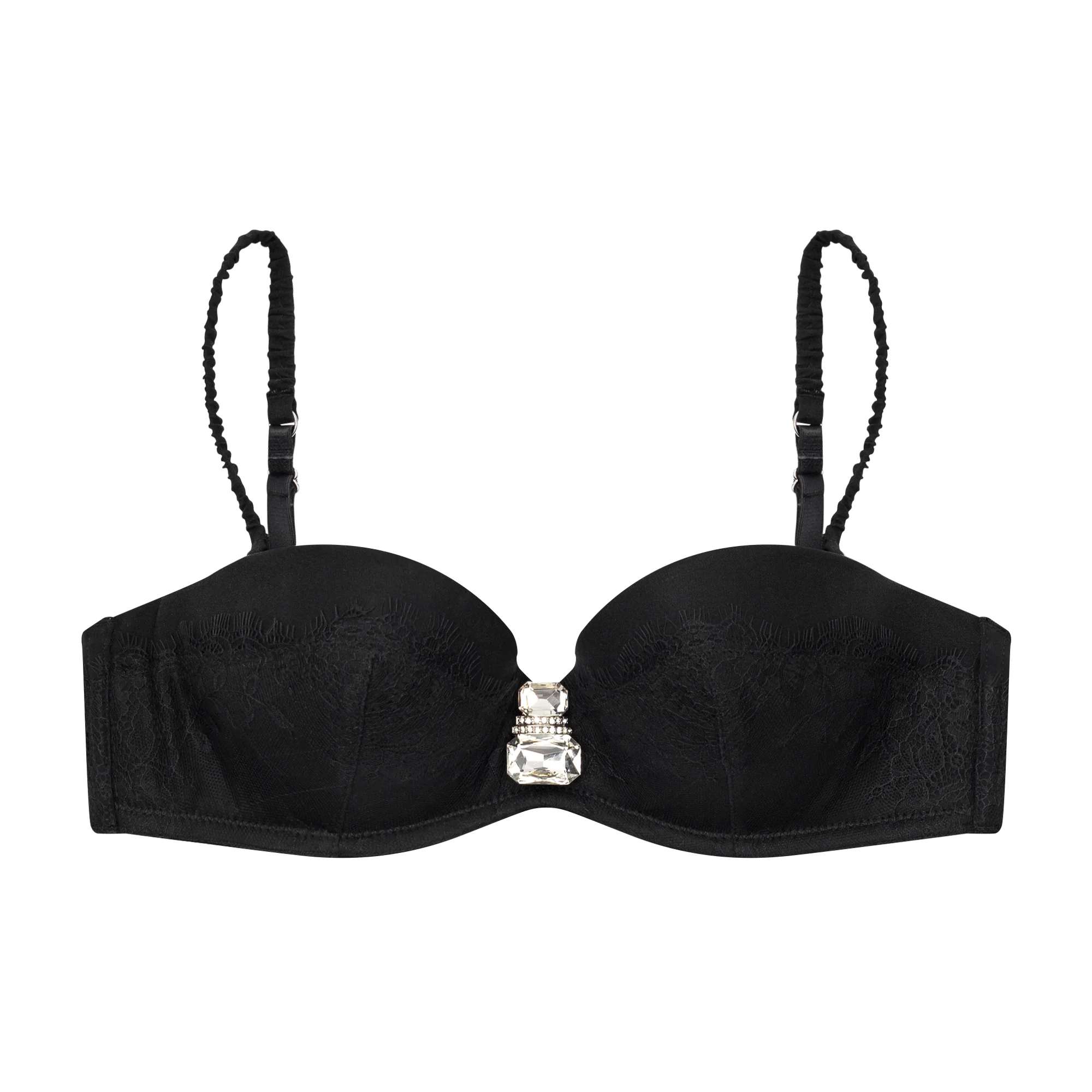 Adorn Les Dessous_Strapless Crystal Brooch Bra - Noir_$138.jpg