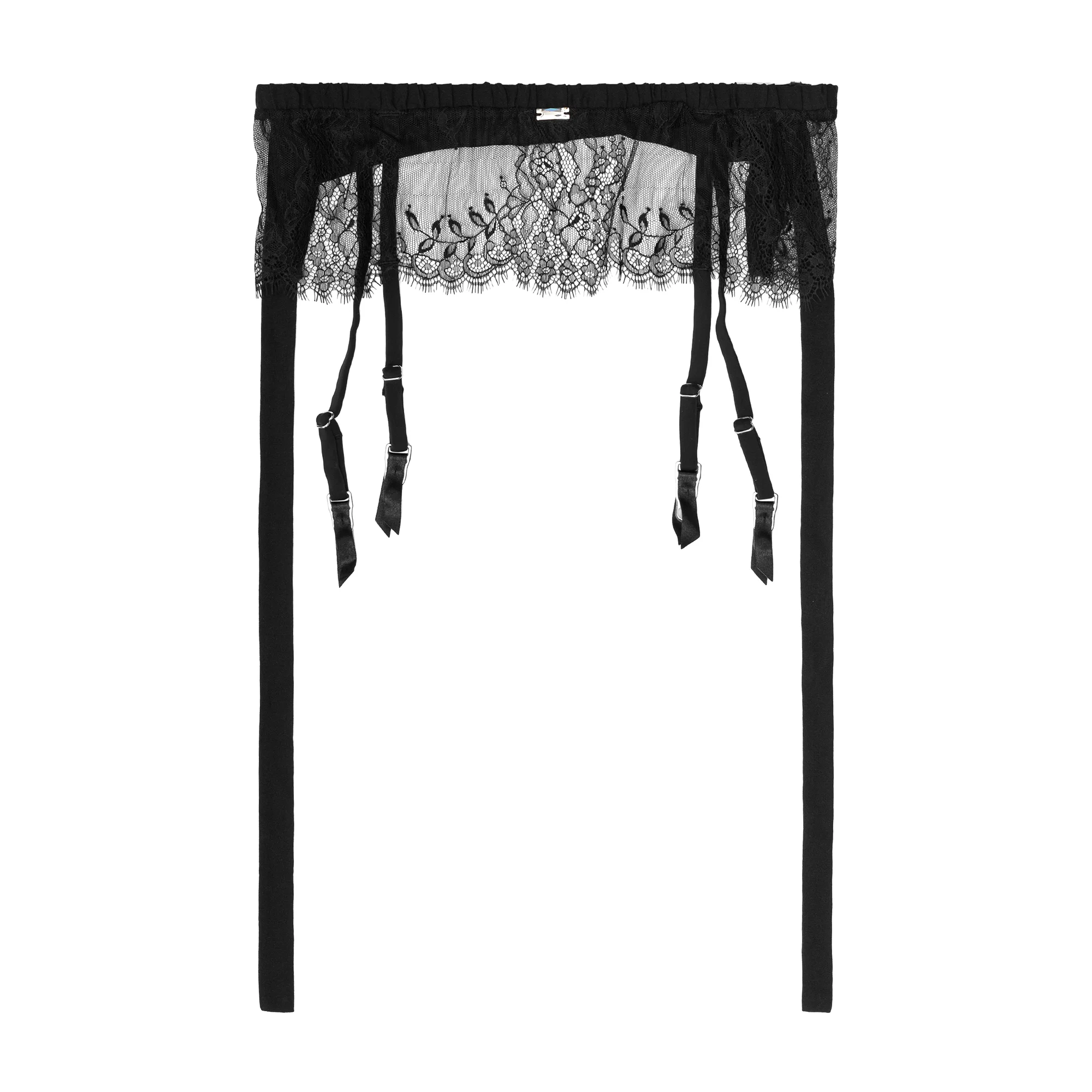 Adorn Les Dessous_Lace and Silk Bow Garter Belt - Noir_$93.jpg