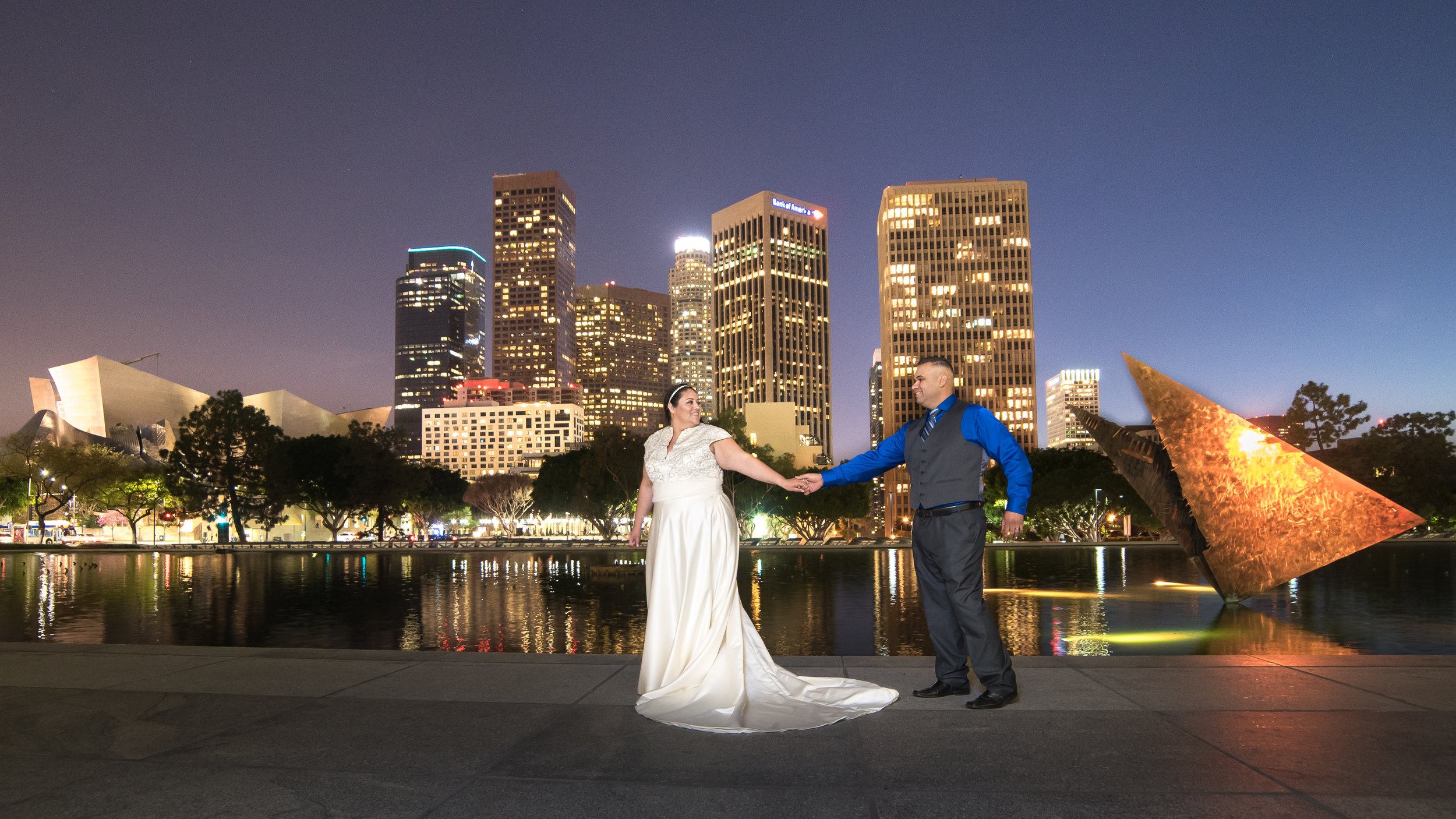 6. Maritza &amp; Luis, DTLA. &nbsp;My cousin asked me to photograph his wedding, but I was unavailable because of a prior engagement. Instead I offered to make their wedding portrait a few weeks earlier. Many brides don't want to be seen in their we…