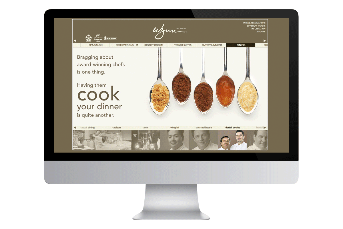 THE WYNN WEBSITE