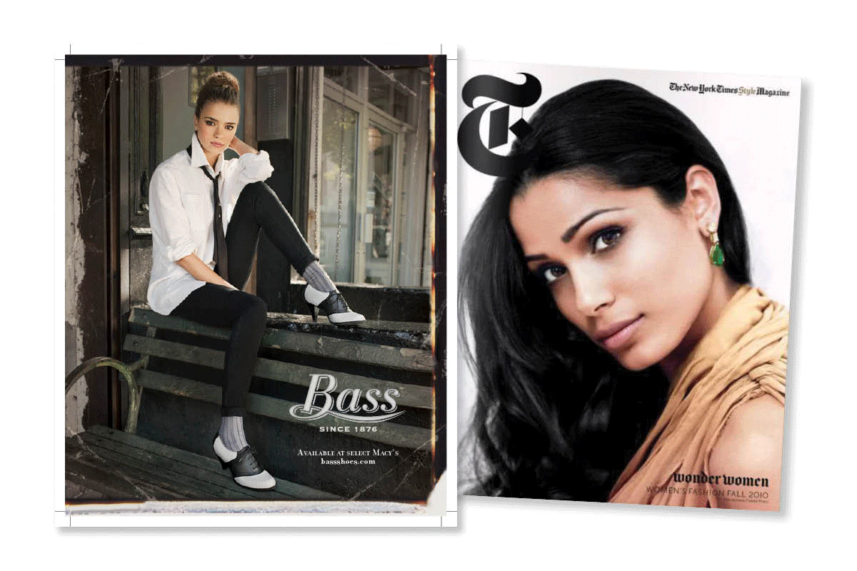 BASS SHOES - MAGAZINE ADVERTISING